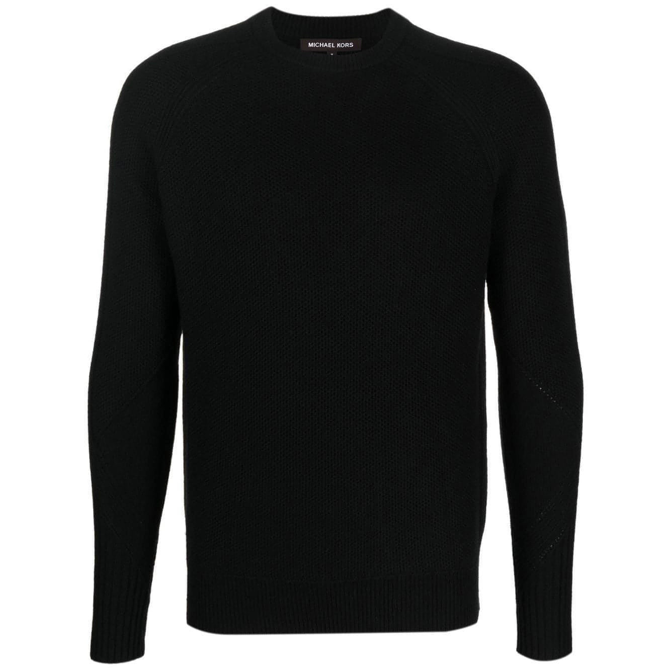MICHAEL KORS vyriškas juodas megztinis