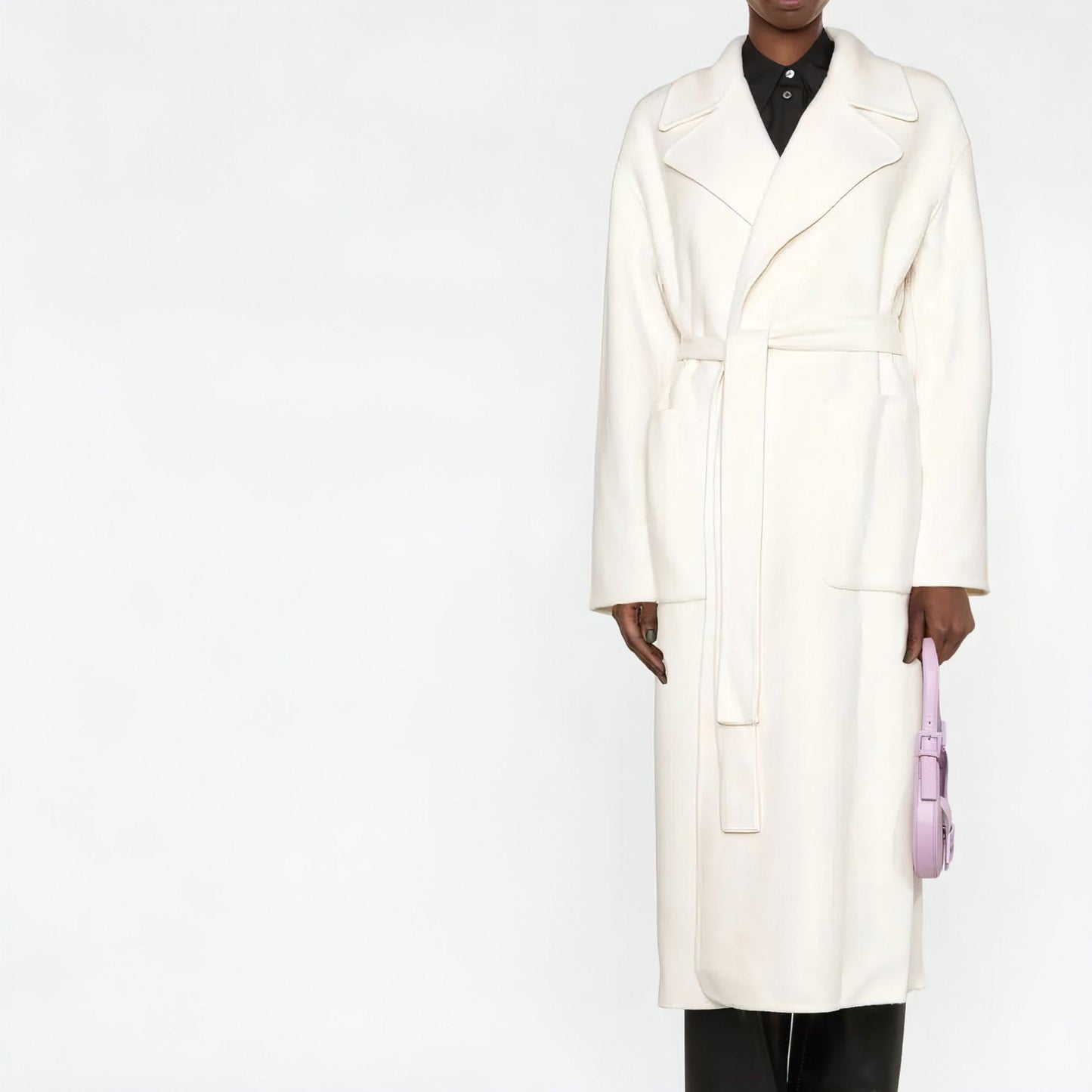 MICHAEL KORS moteriškas baltas paltas