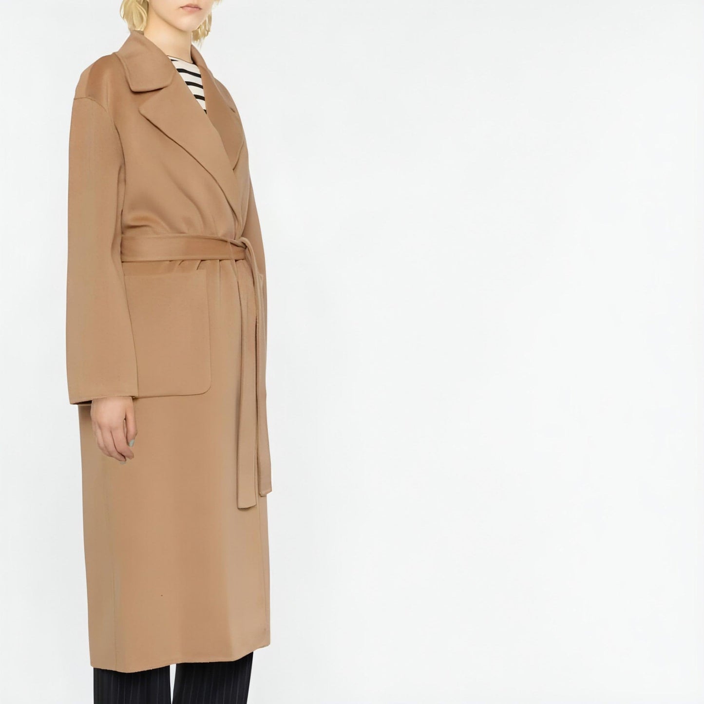 MICHAEL KORS moteriškas rudas paltas