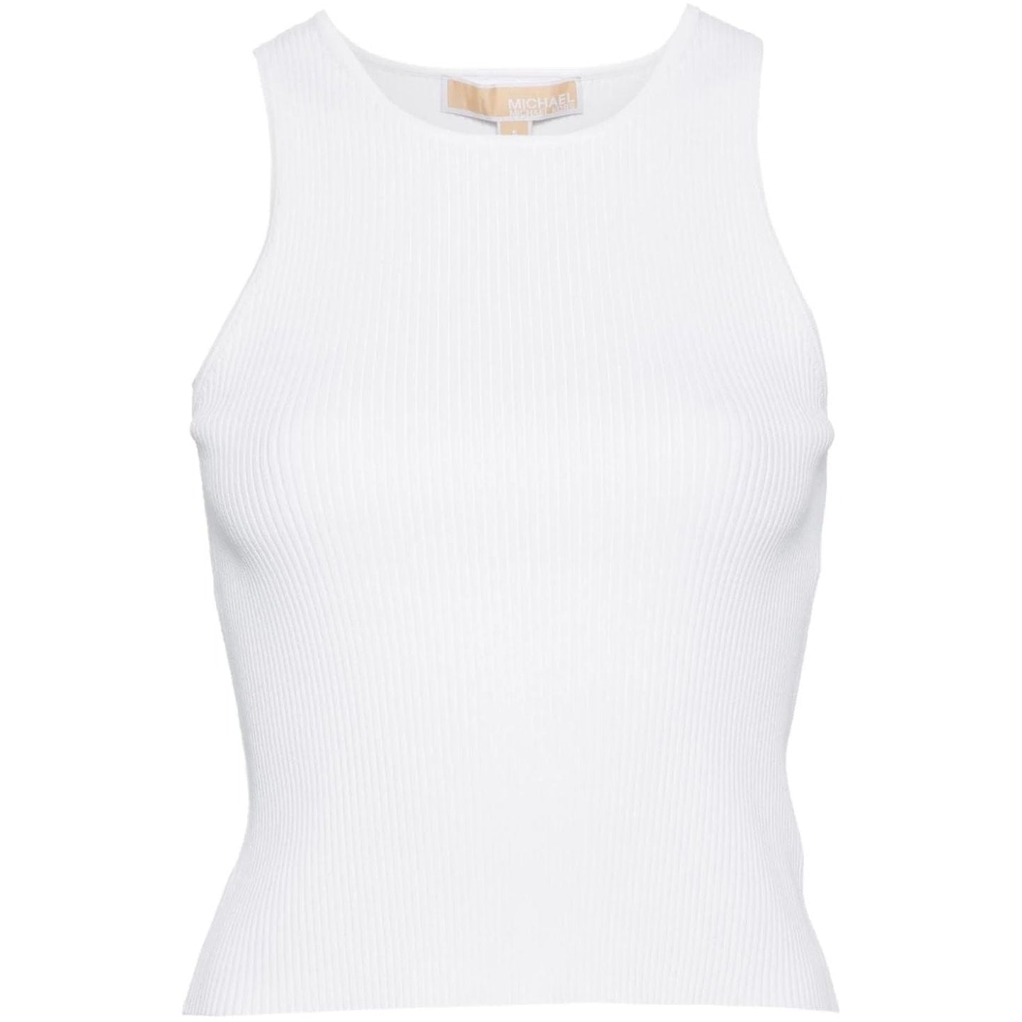 MICHAEL KORS marškinėliai be rankovių moterims, Balta, Eco crop sport tank