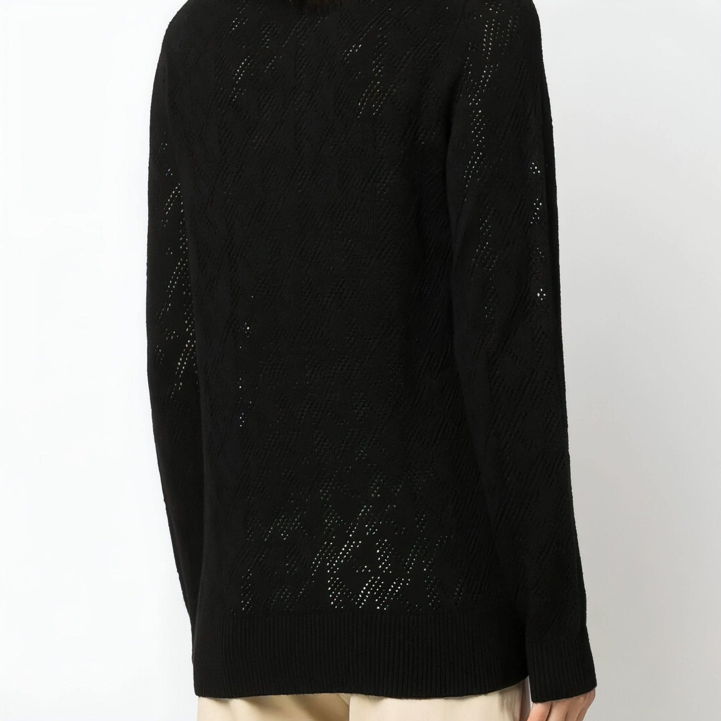 MICHAEL KORS moteriškas juodas megztinis