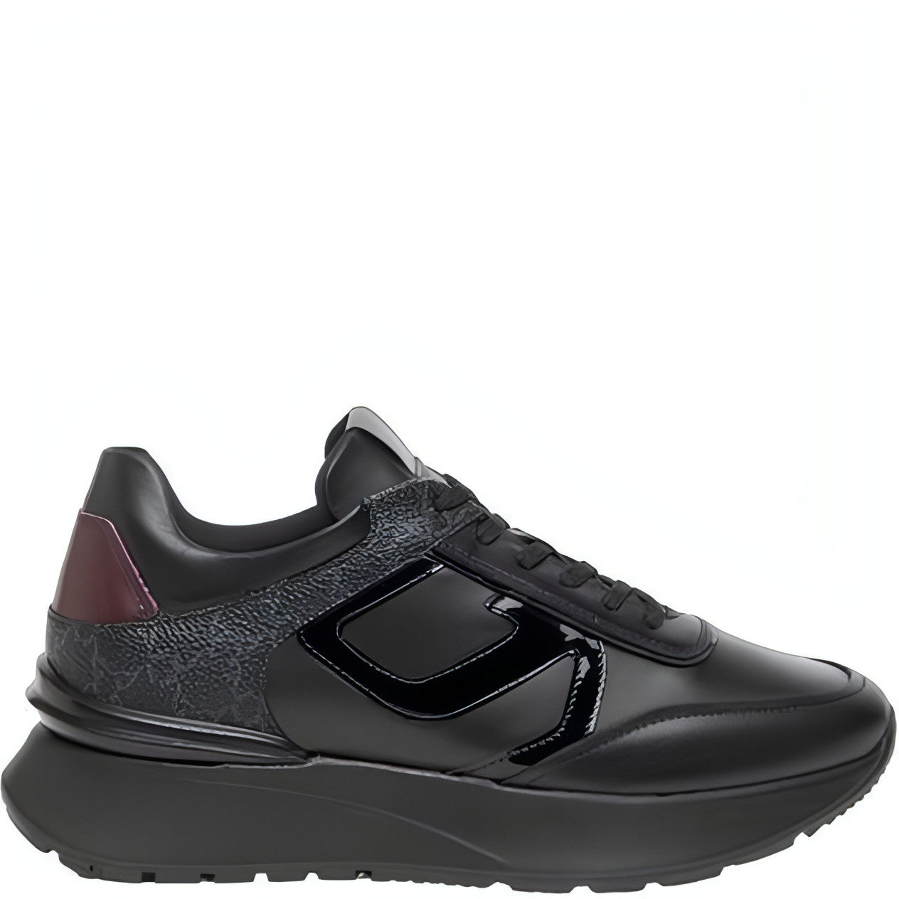 NERO GIARDINI moteriški juodi laisvalaikio bateliai Guanto sport shoe