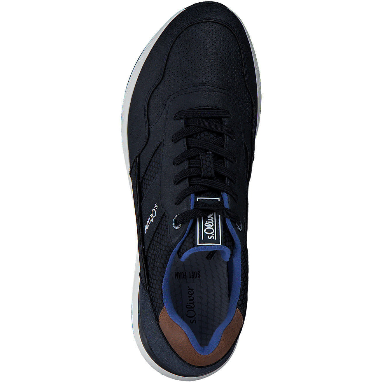 S. OLIVER vyriški mėlyni laisvalaikio batai SPORT SHOE
