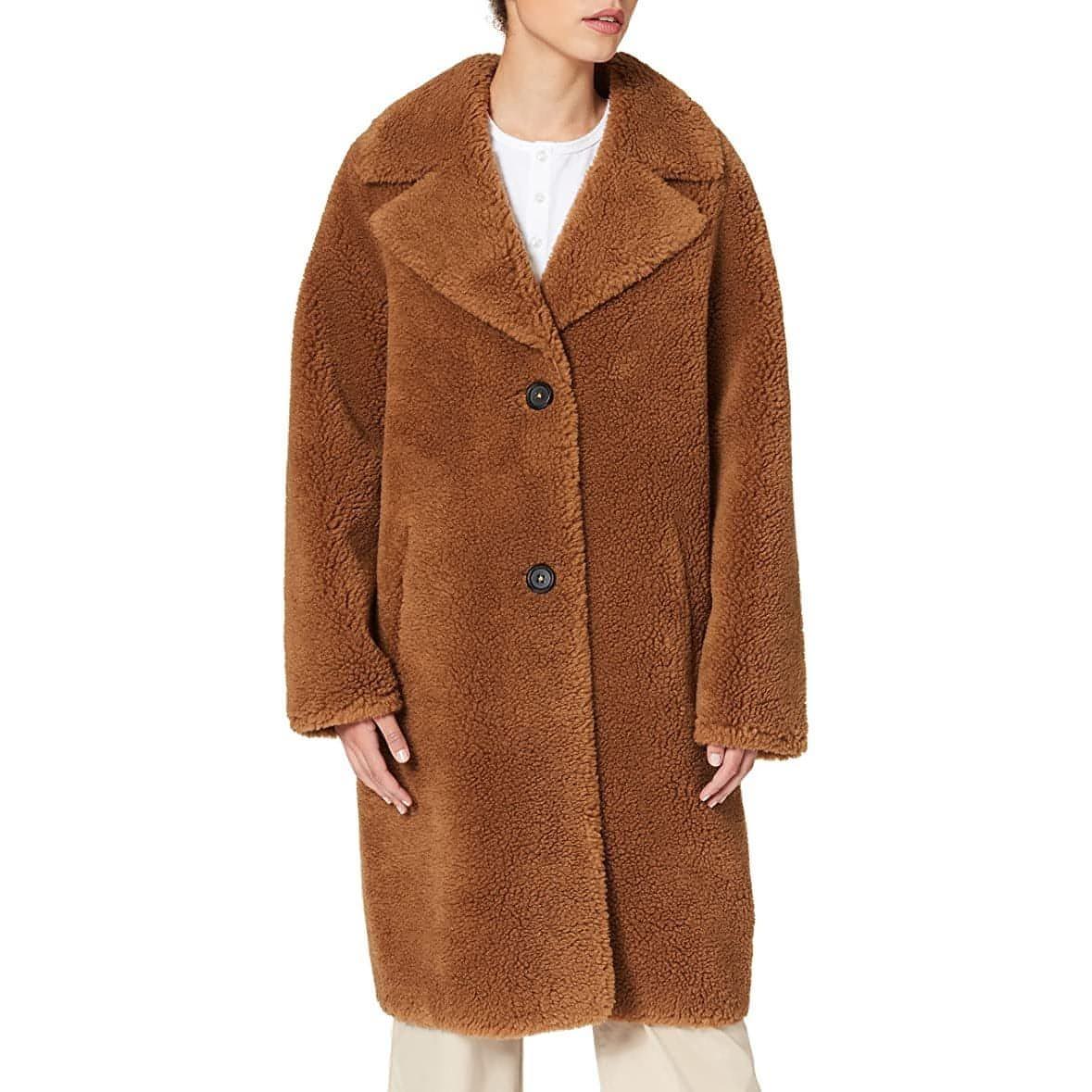 S'OLIVER moteriškas rudas paltas