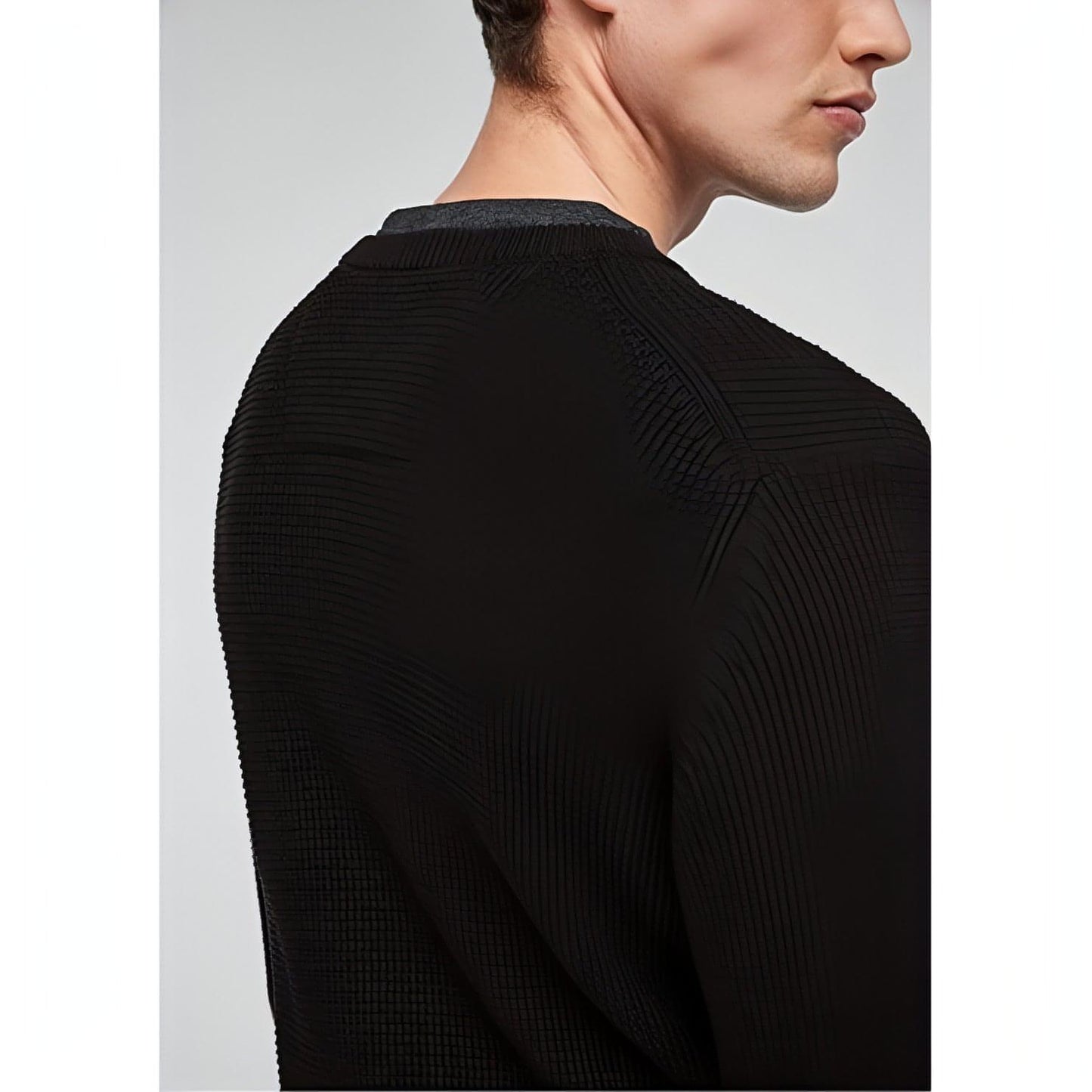 S'OLIVER vyriškas juodas megztinis