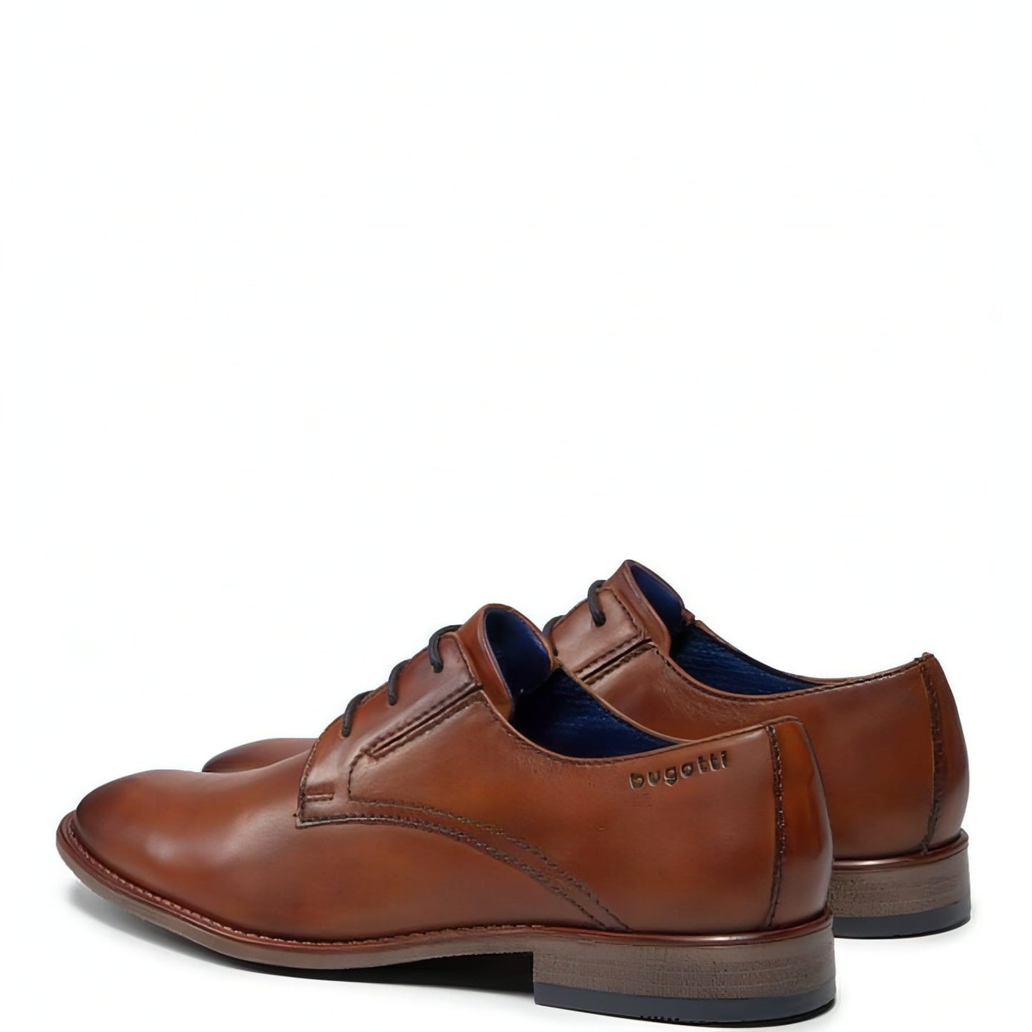 BUGATTI vyriški rudi odiniai klasikiniai batai Rinaldo