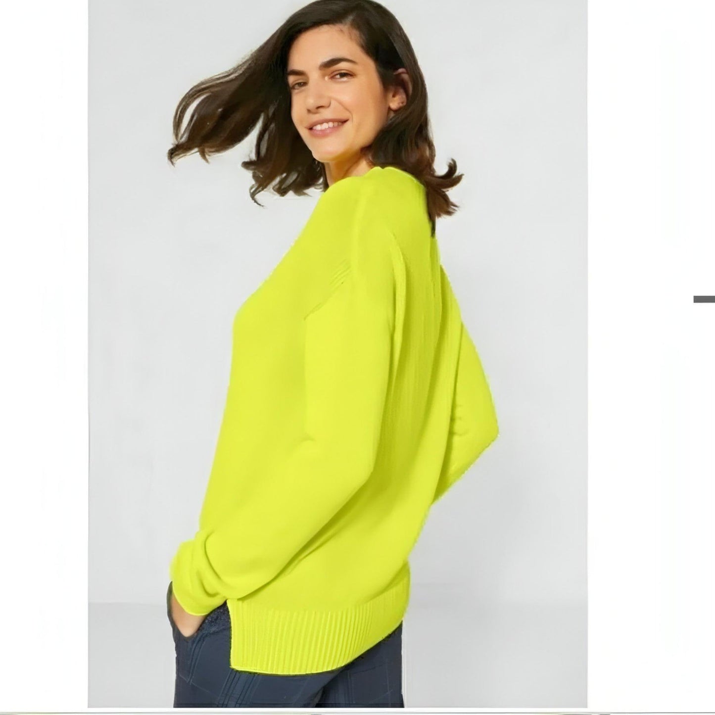 CECIL žalias moteriškas megztinis