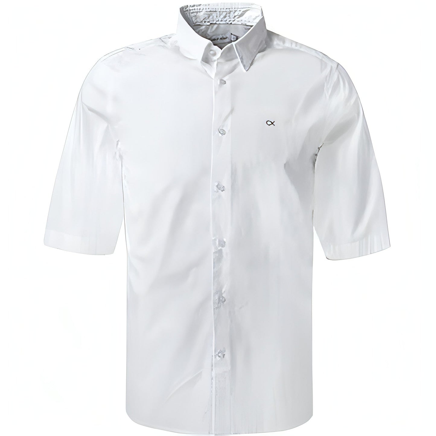 CALVIN KLEIN vyriški balti marškinėliai