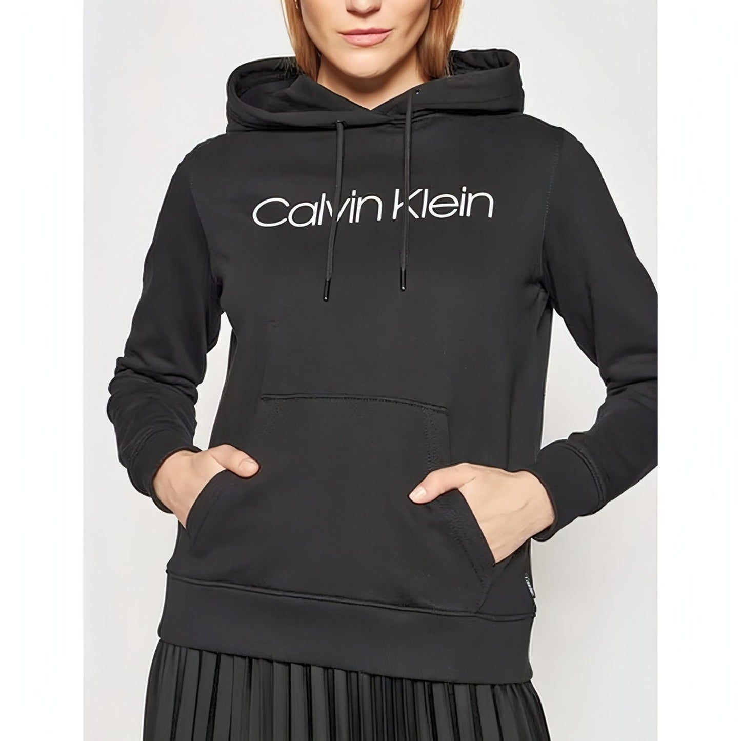 CALVIN KLEIN moteriškas juodas džemperis