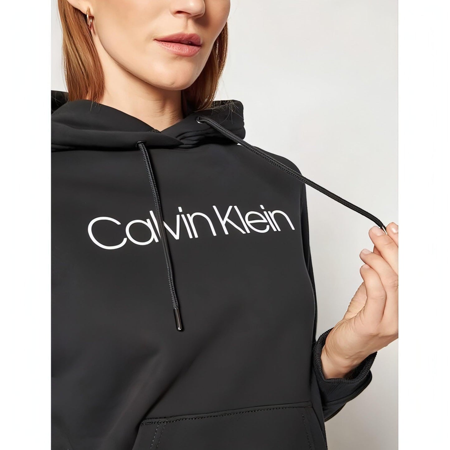 CALVIN KLEIN moteriškas juodas džemperis