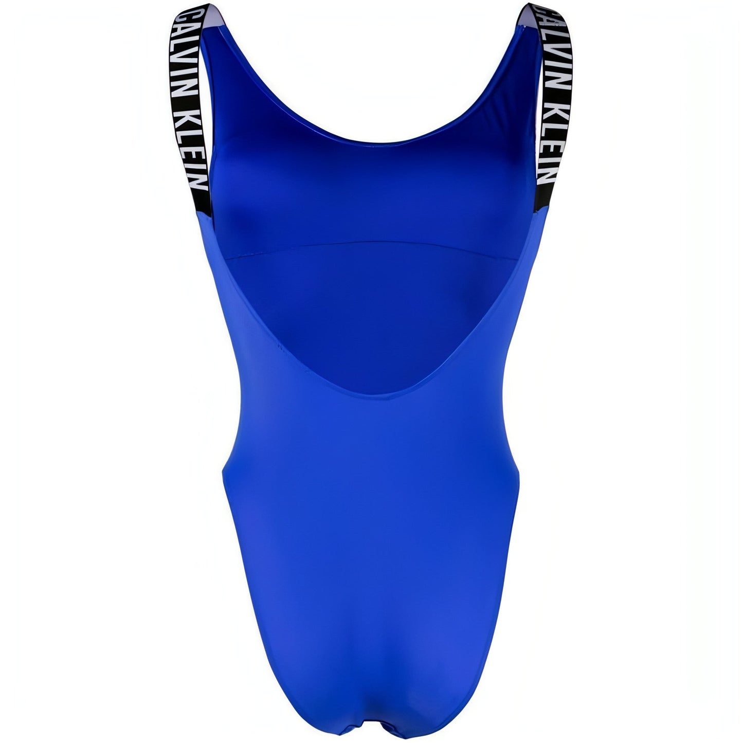 CALVIN KLEIN moteriškas mėlynas maudymosi kostiumėlis