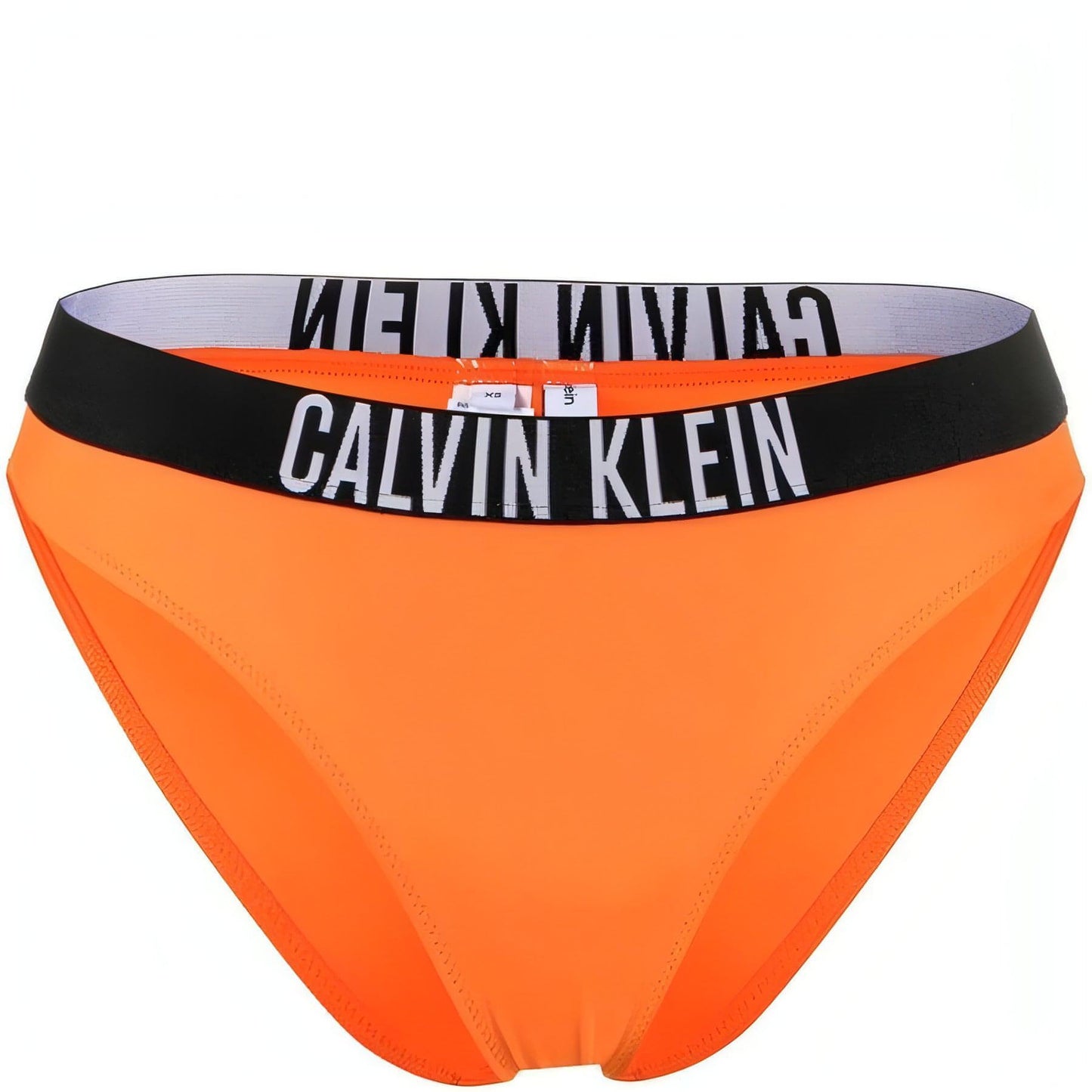 CALVIN KLEIN moteriški oranžiniai maudymosi apatiniai