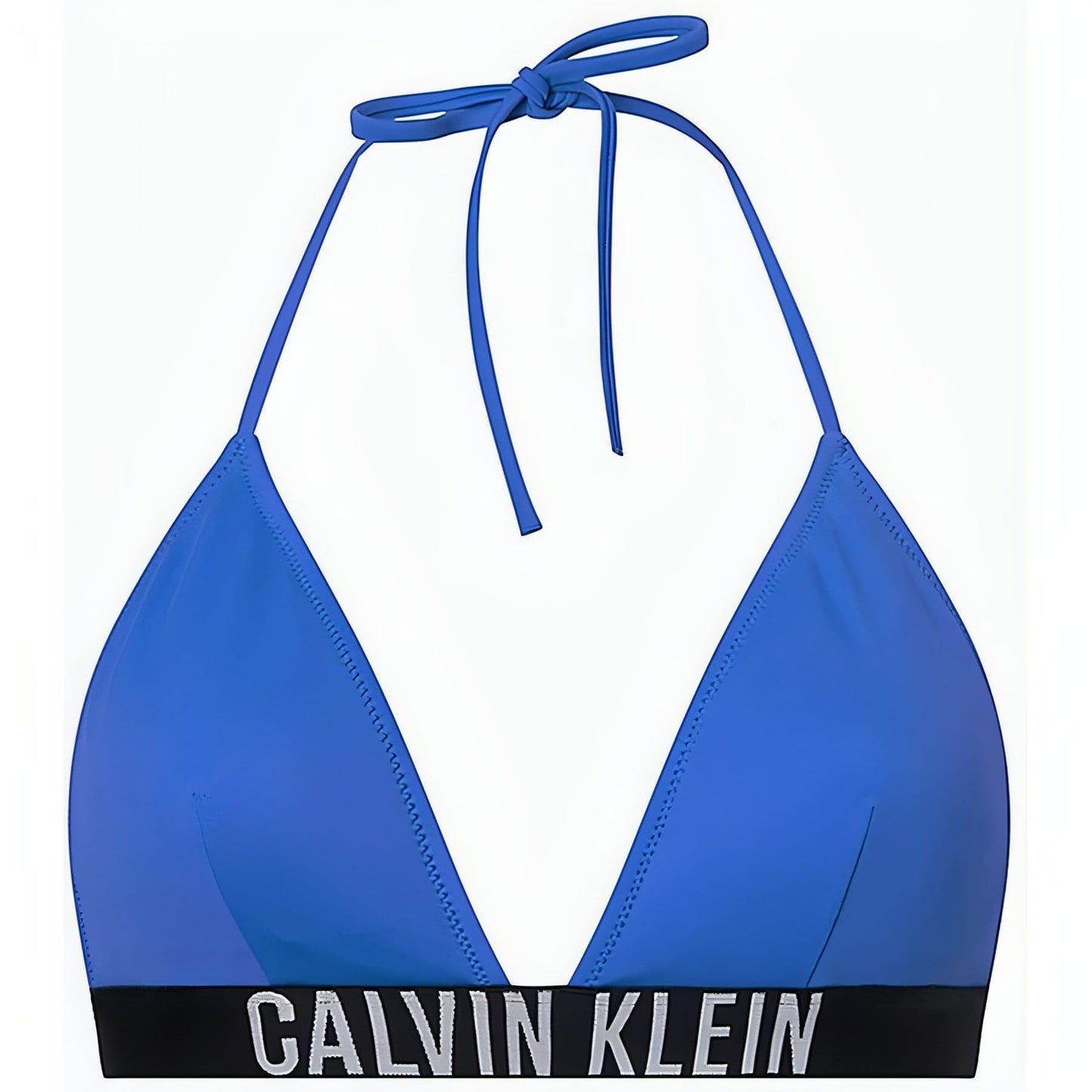 CALVIN KLEIN moteriška mėlyna maudymosi liemenėlė