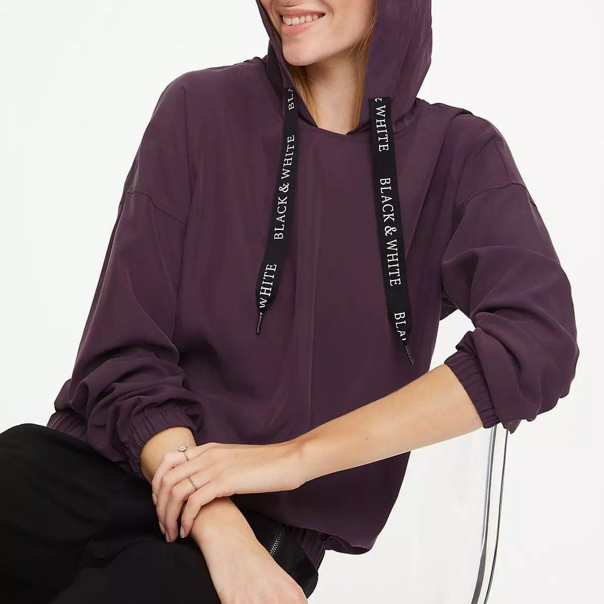 COMMA violetinis moteriškas megztinis