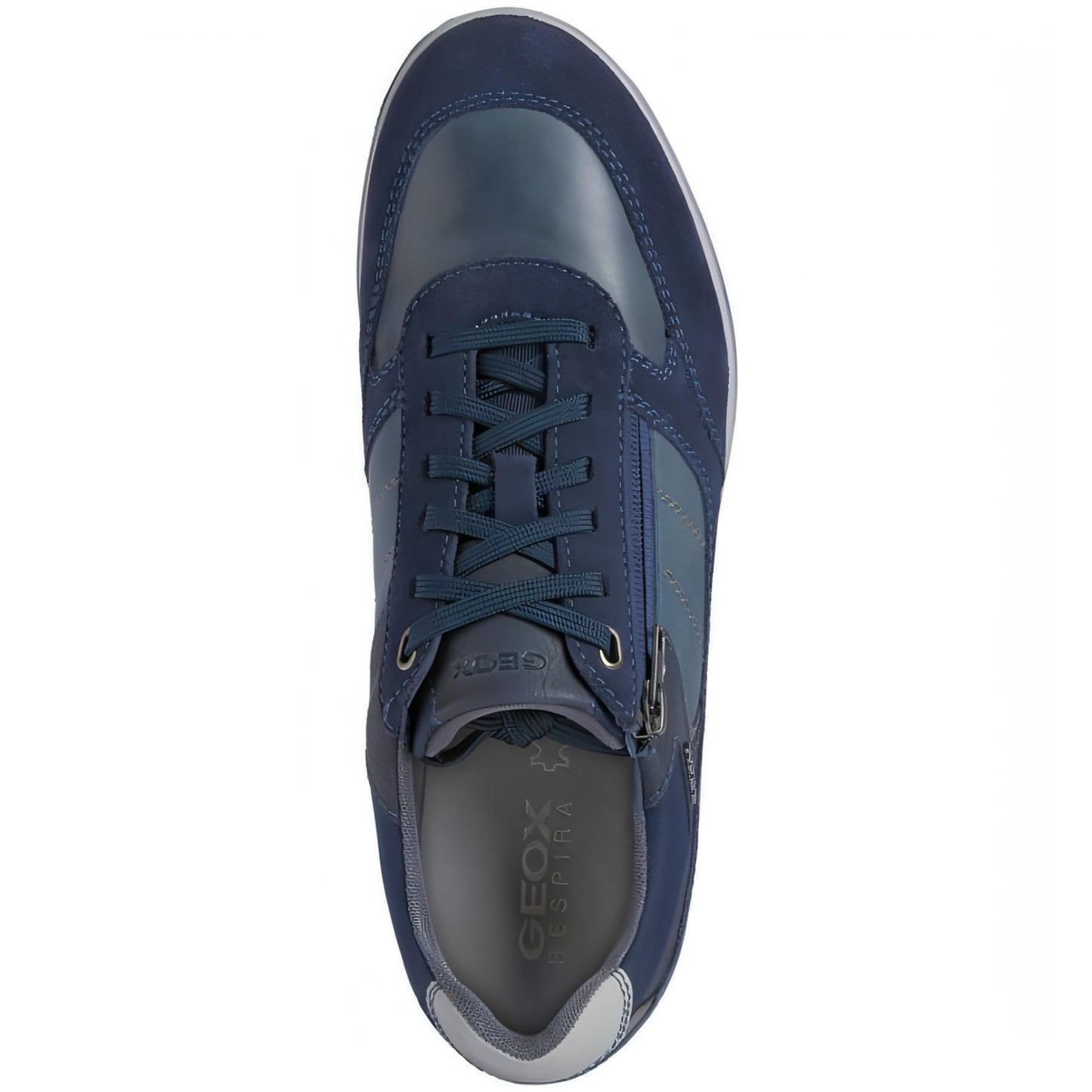 GEOX vyriški tamsiai mėlyni laisvalaikio batai RENAN SHOES