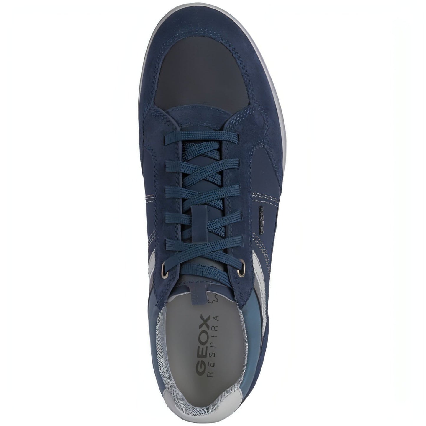 GEOX vyriški mėlyni laisvalaikio batai RENAN SHOES