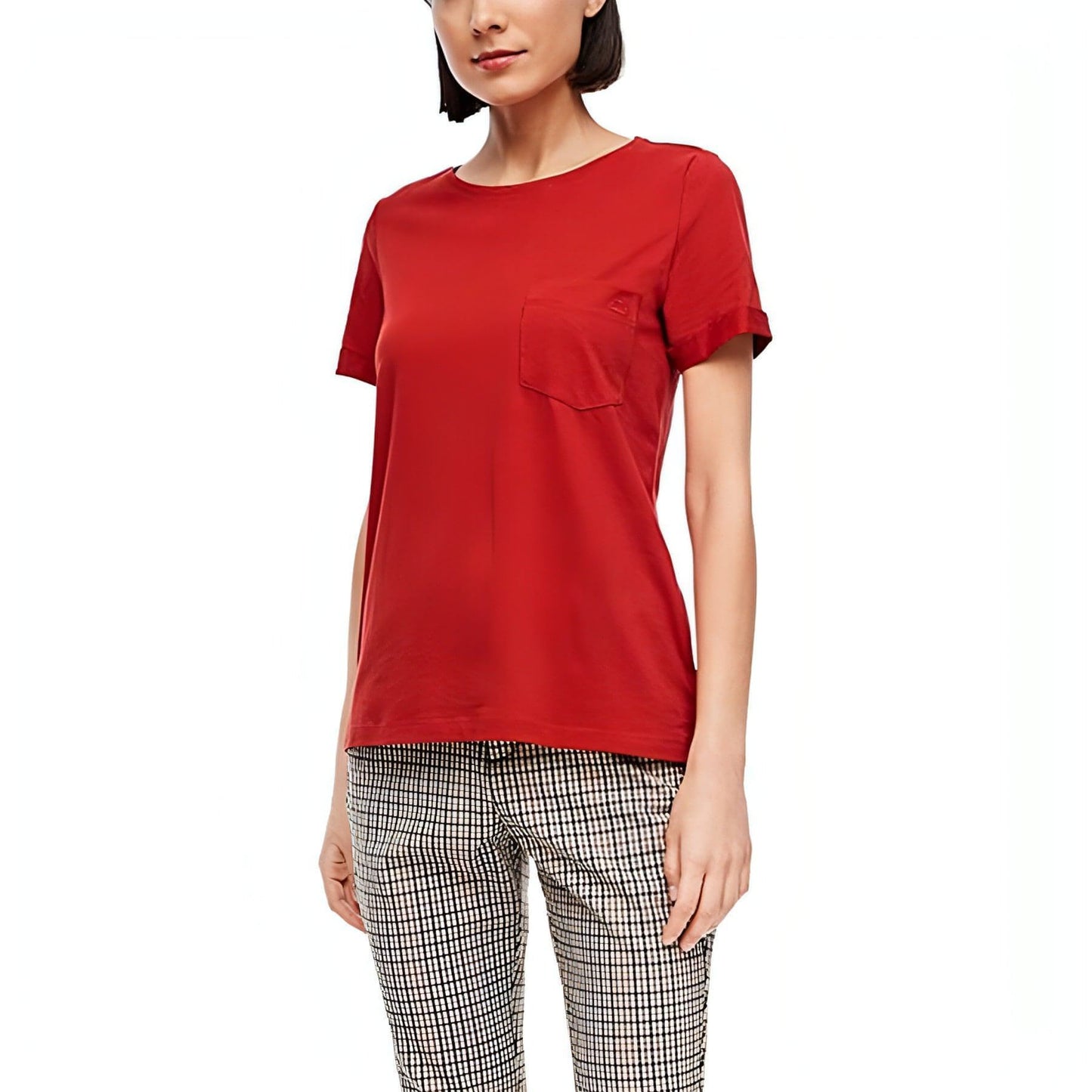S. OLIVER raudoni moteriški marškinėliai