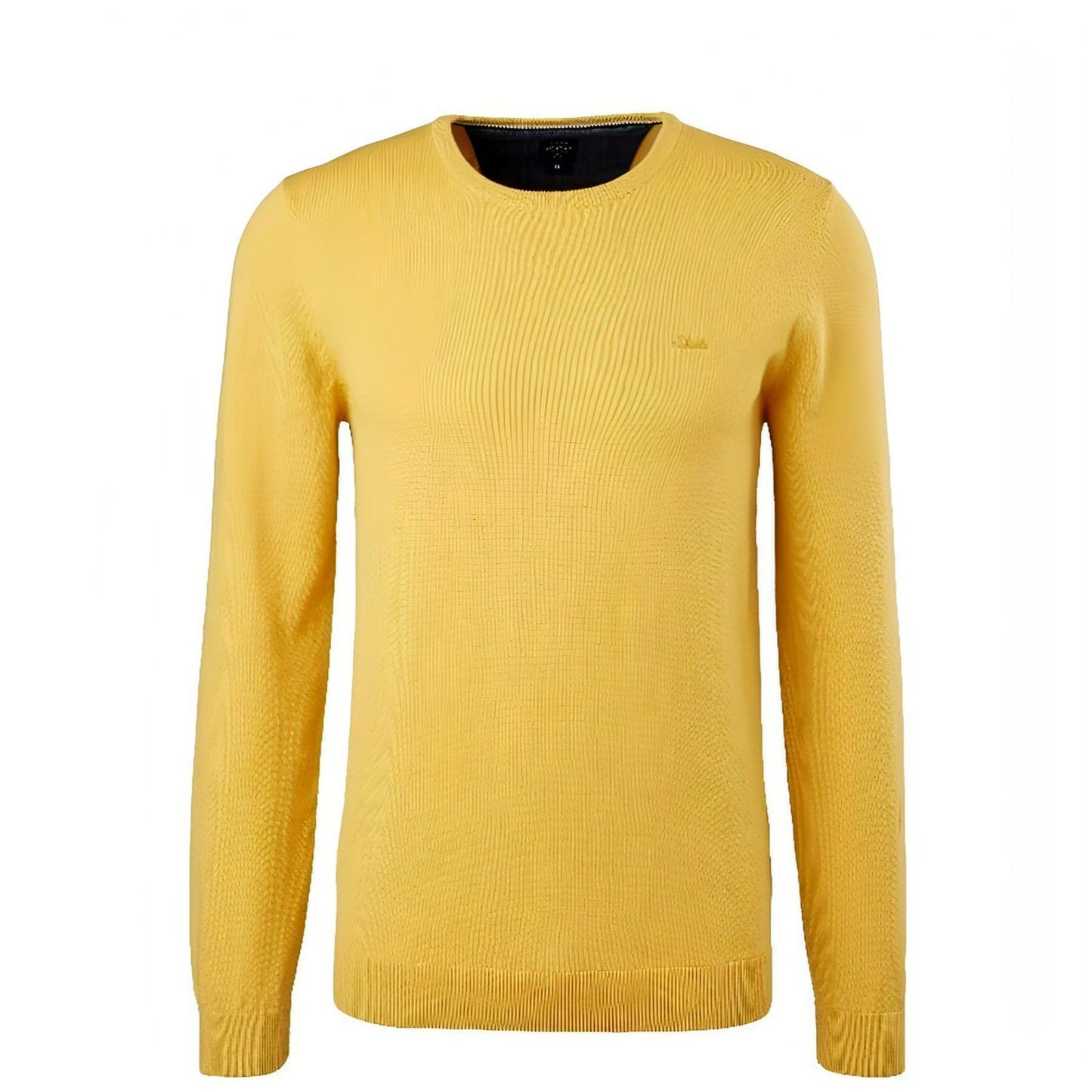 S. OLIVER geltonas vyriškas megztinis