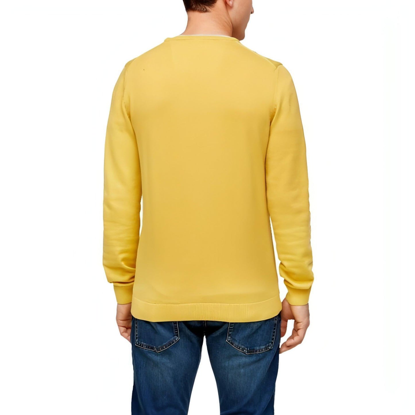 S. OLIVER geltonas vyriškas megztinis