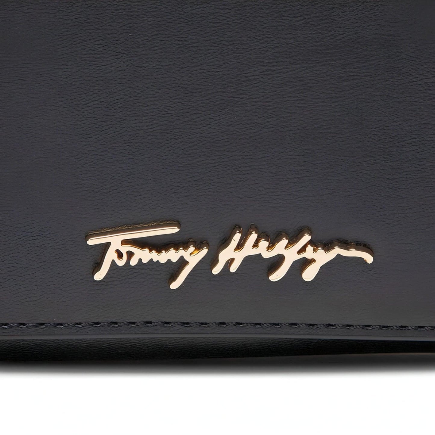 TOMMY HILFIGER moteriška juoda rankinė per petį ICONIC CROSSOVER SIGN