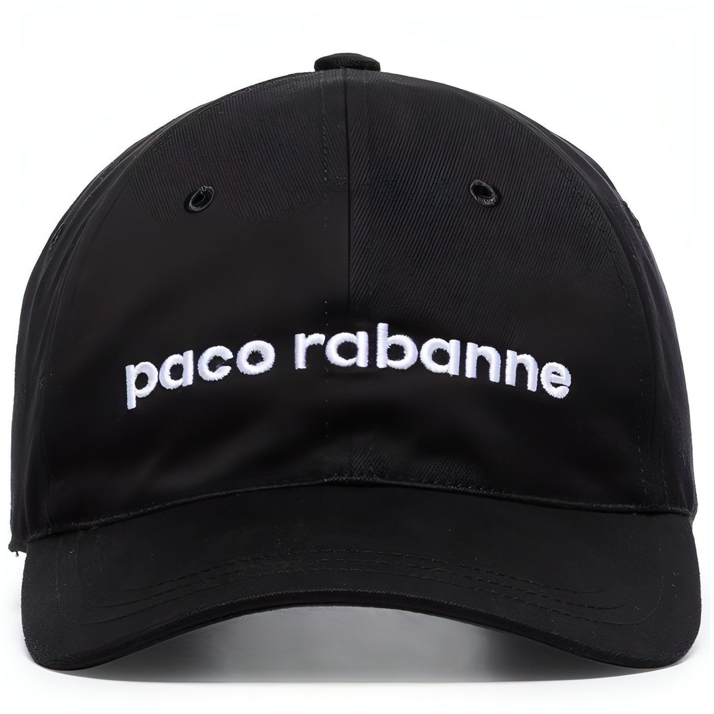 PACO RABANNE moteriška juoda kepurė su snapeliu Cap with logo