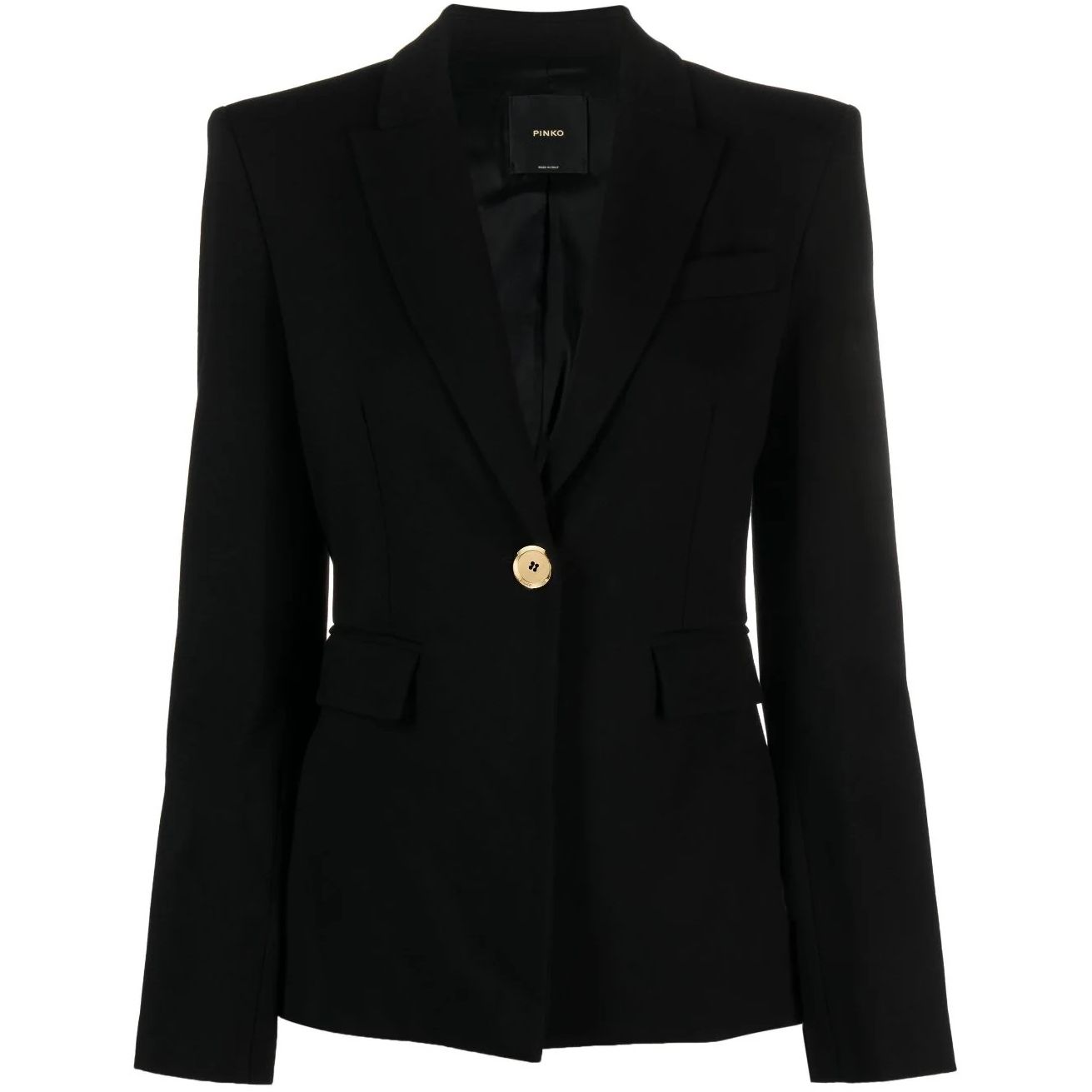 PINKO moteriškas juodas švarkas Gianburrasca jacket