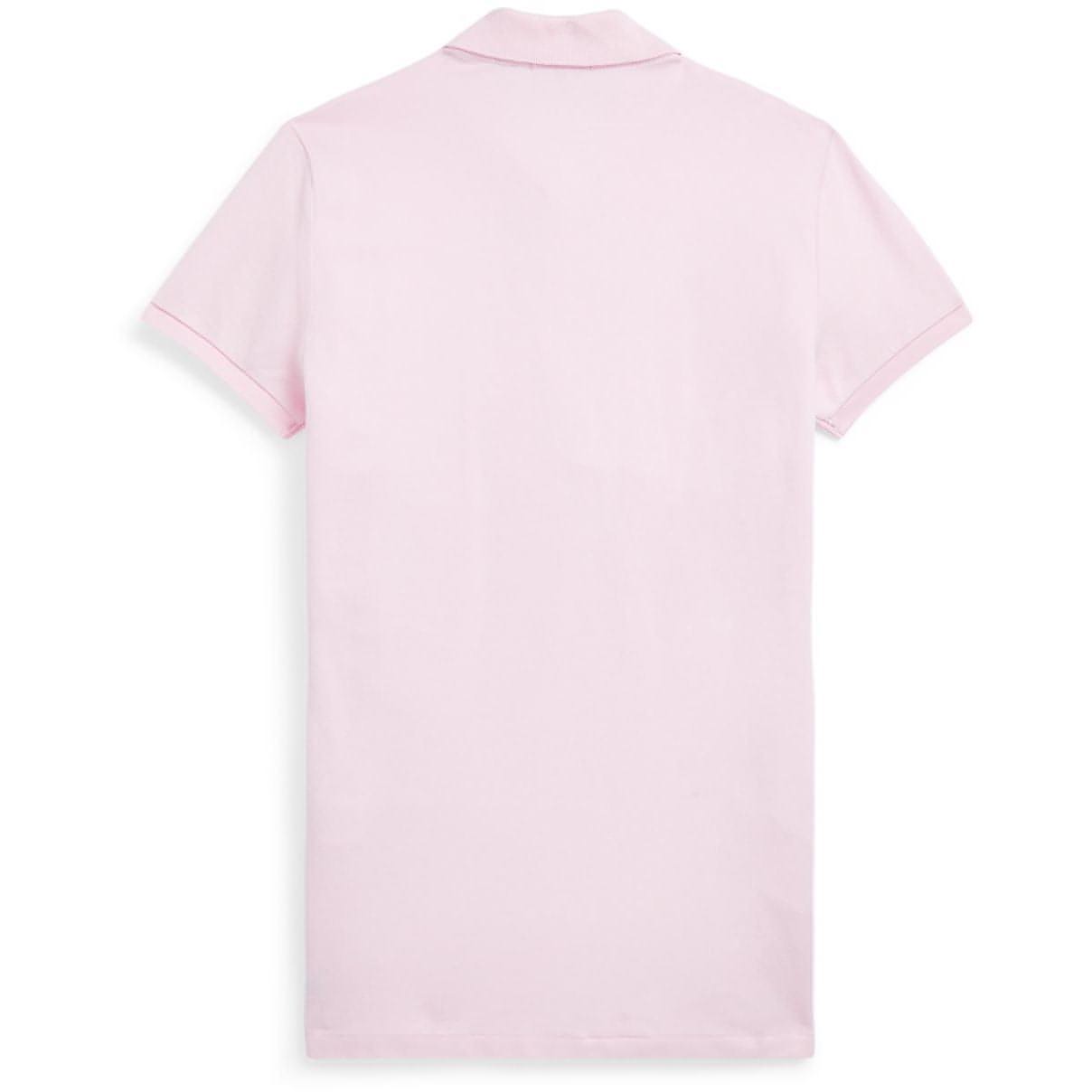 POLO RALPH LAUREN moteriški rožiniai polo tipo marškinėliai