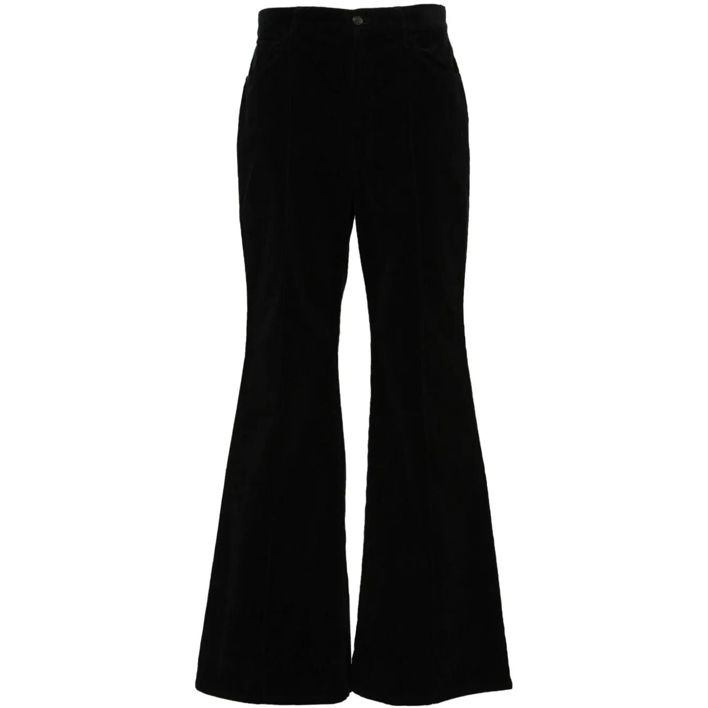 POLO RALPH LAUREN moteriškos juodos laisvalaikio kelnės Flat front pants