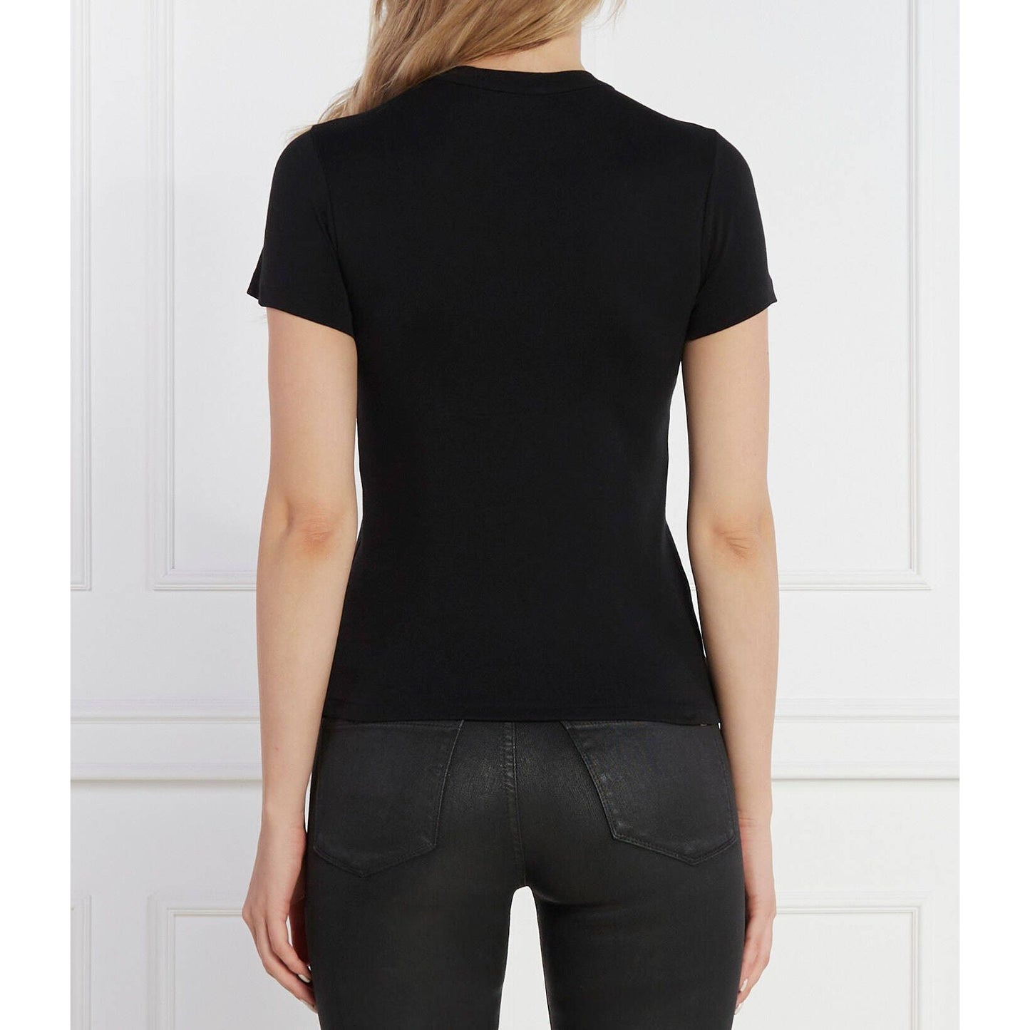 POLO RALPH LAUREN moteriški juodi marškinėliai trumpomis rankovėmis Short sleeve t-shirt