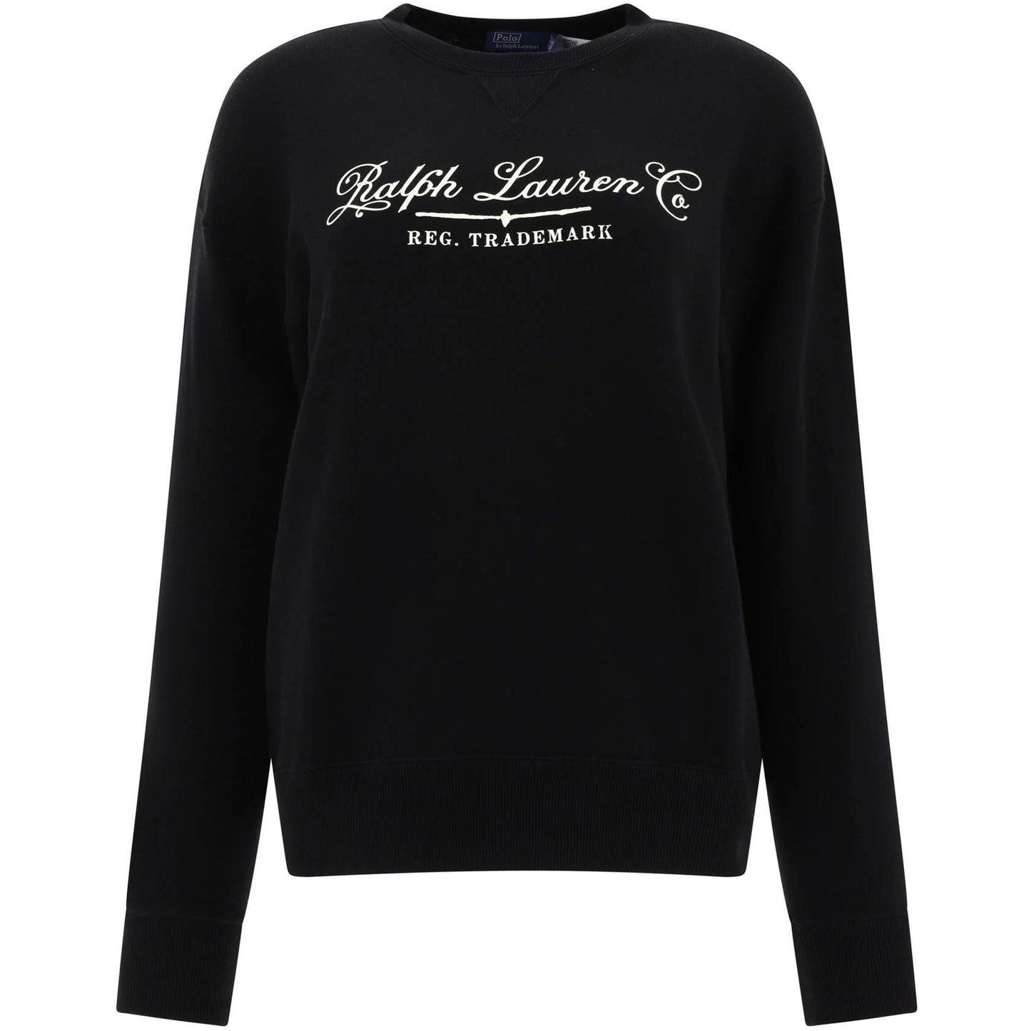 POLO RALPH LAUREN moteriškas juodas megztinis Long sleeve sweatshirt