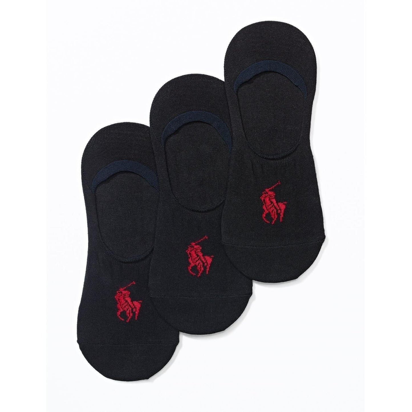 POLO RALPH LAUREN vyriškos juodos kojinės 3 pack socks