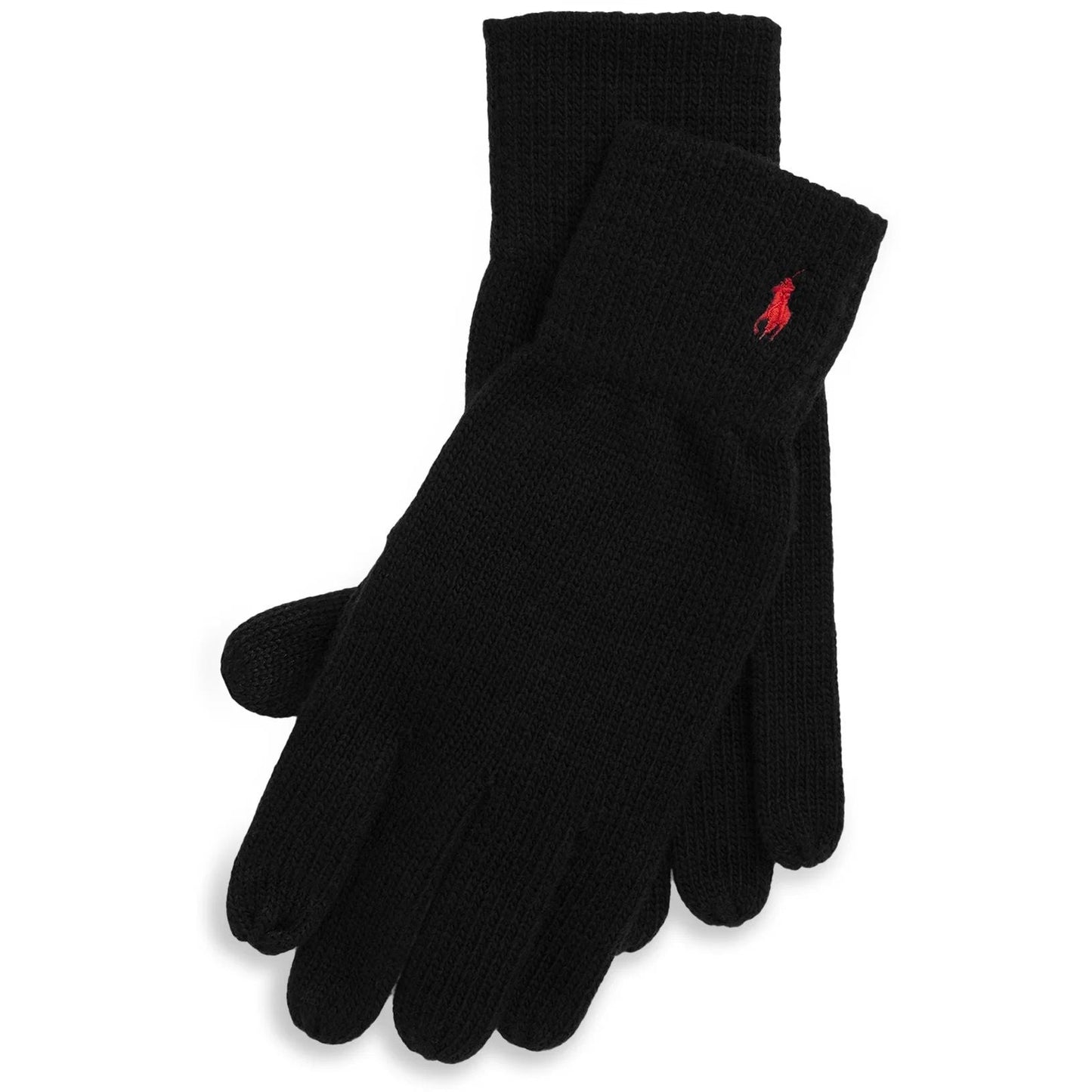 POLO RALPH LAUREN vyriškos juodos pirštinės Gloves