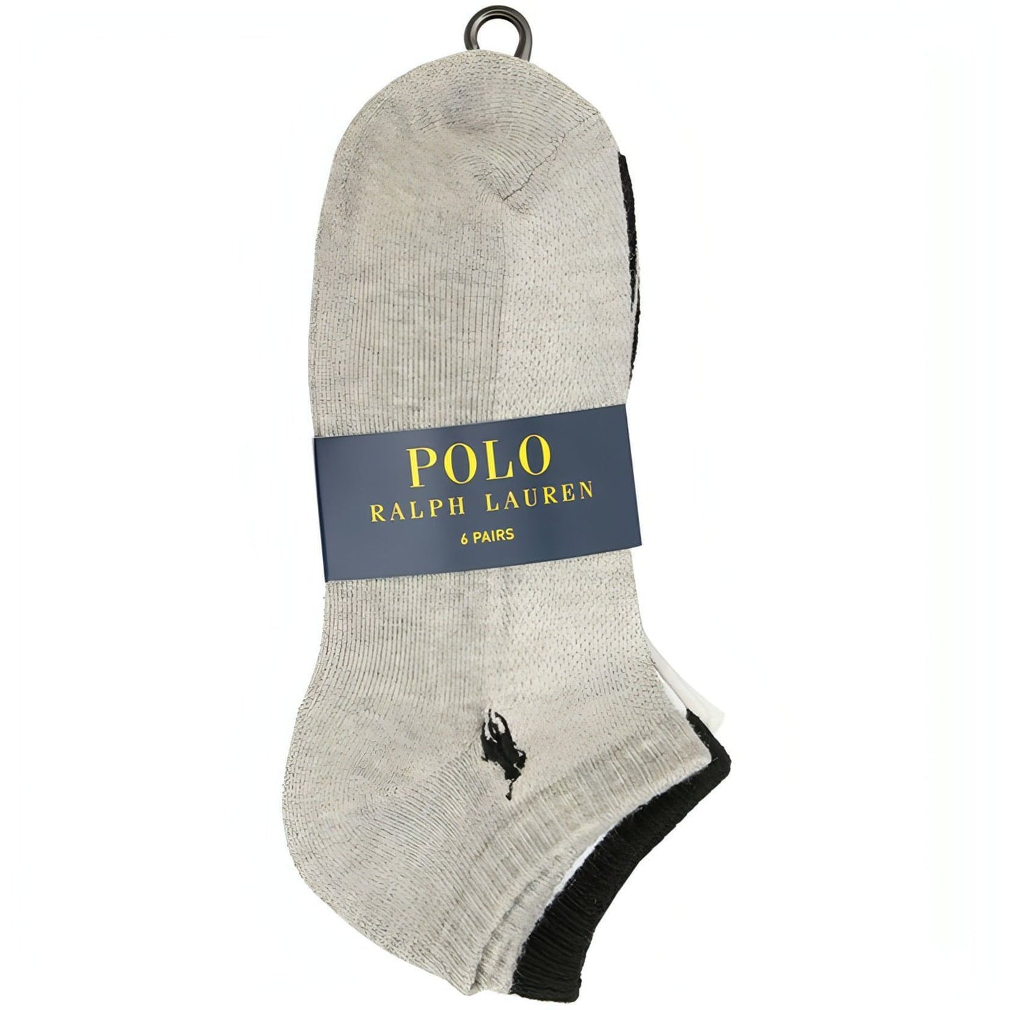 POLO RALPH LAUREN moteriškos spalvotos kojinės Cshn sole 6-pack socks