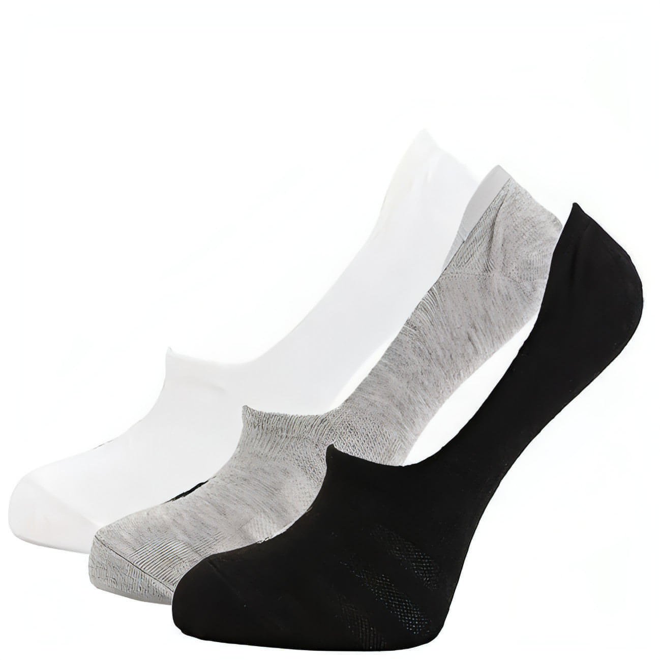POLO RALPH LAUREN moteriškos juodos kojinės Sneakers 3-pack socks