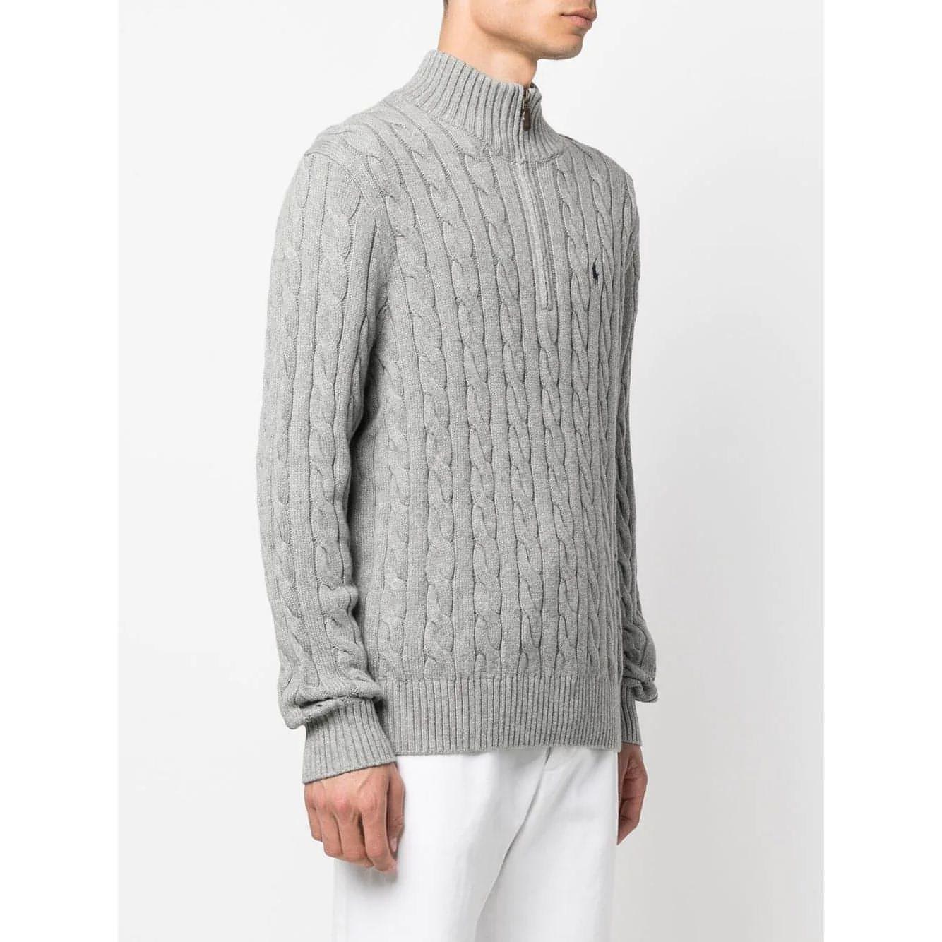 POLO RALPH LAUREN vyriškas pilkas megztinis