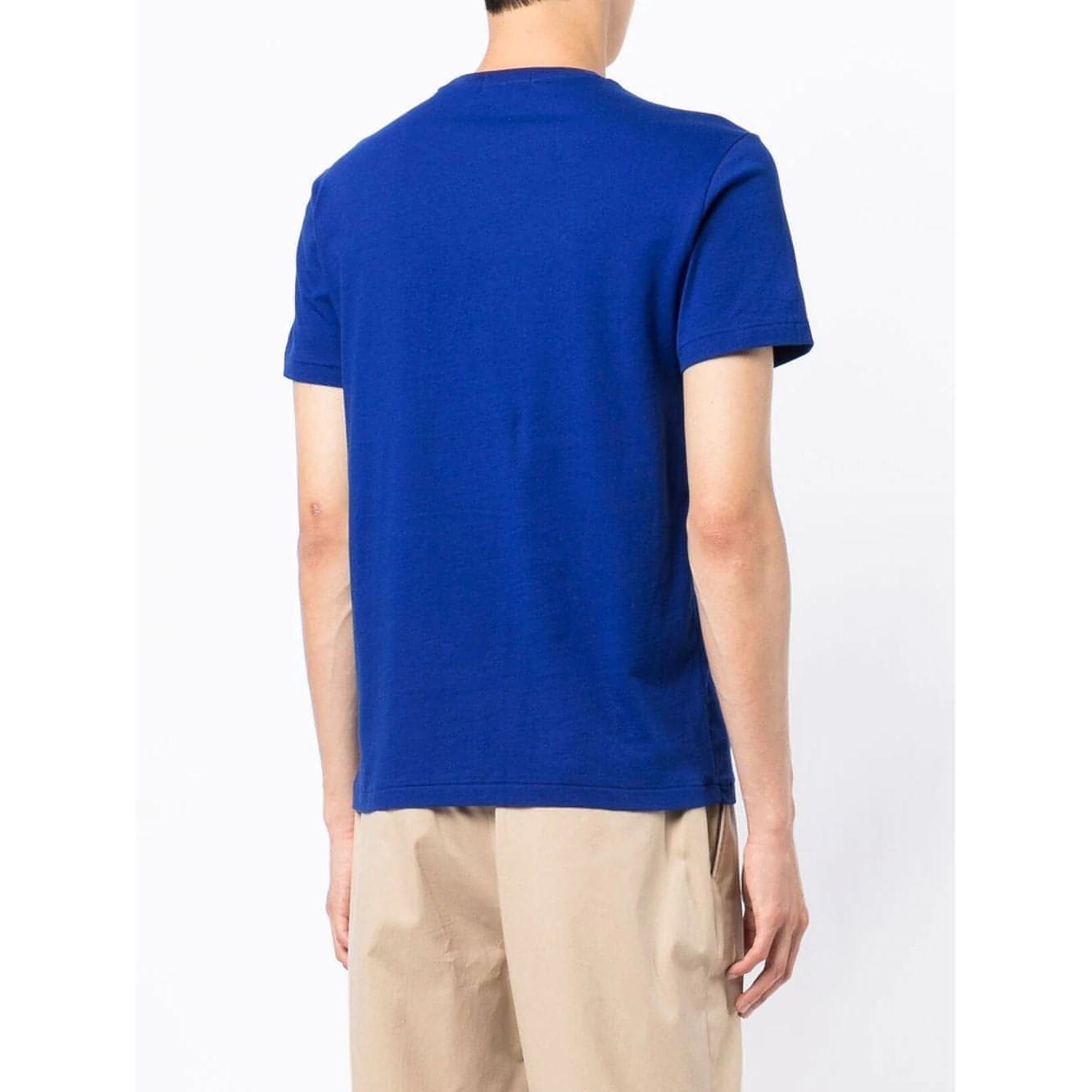 POLO RALPH LAUREN vyriški mėlyni marškinėliai