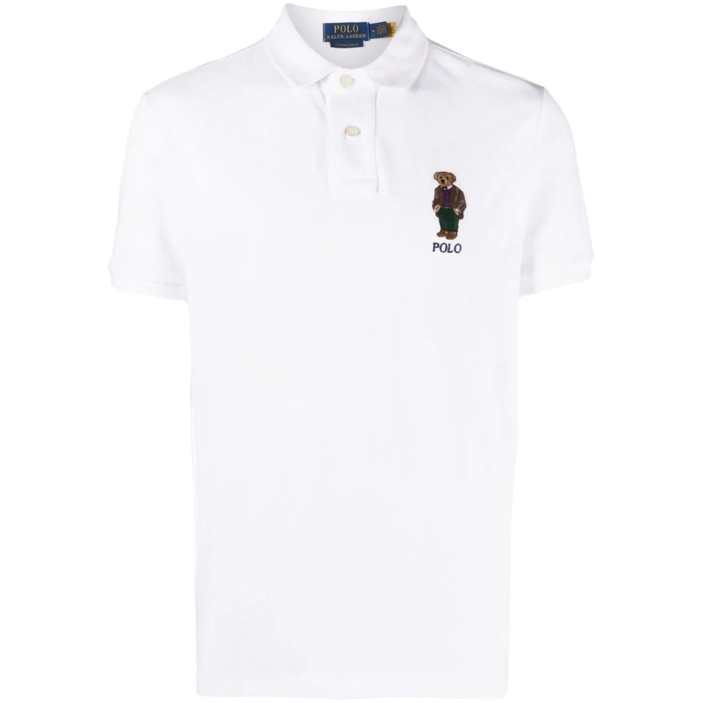 POLO RALPH LAUREN vyriški balti Polo marškinėliai trumpomis rankovėmis Short sleeve polo shirt