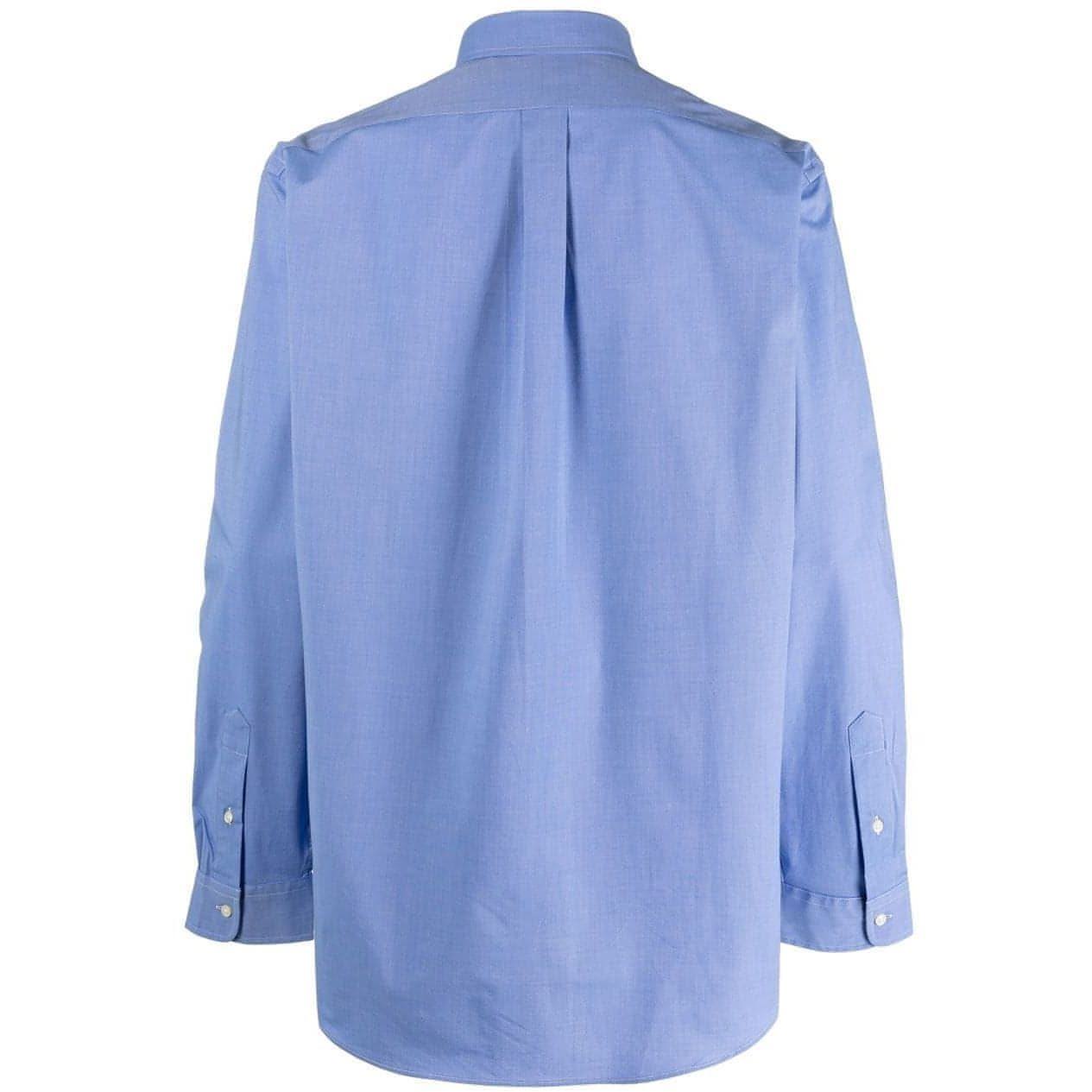 POLO RALPH LAUREN vyriški mėlyni marškiniai