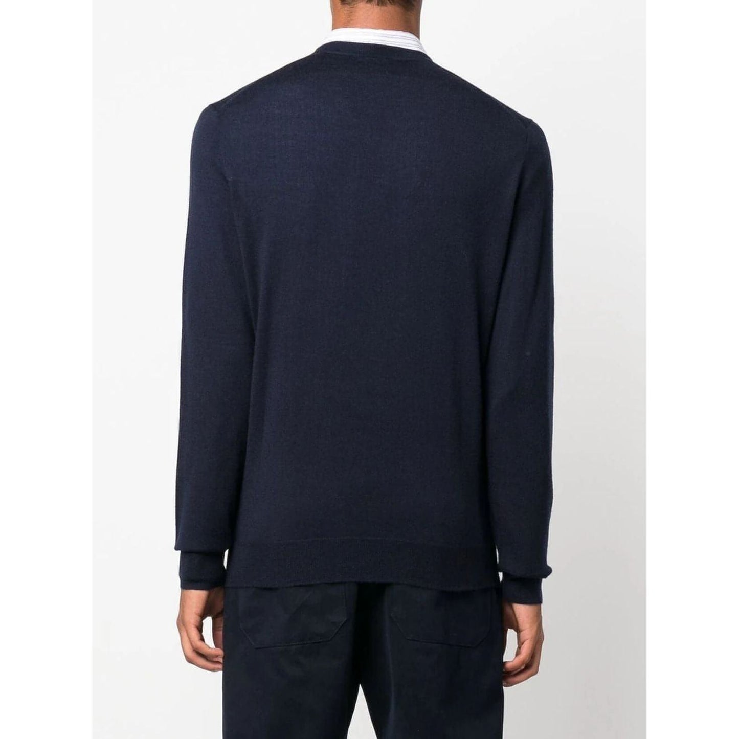 POLO RALPH LAUREN vyriškas mėlynas megztinis Long sleeve pullover