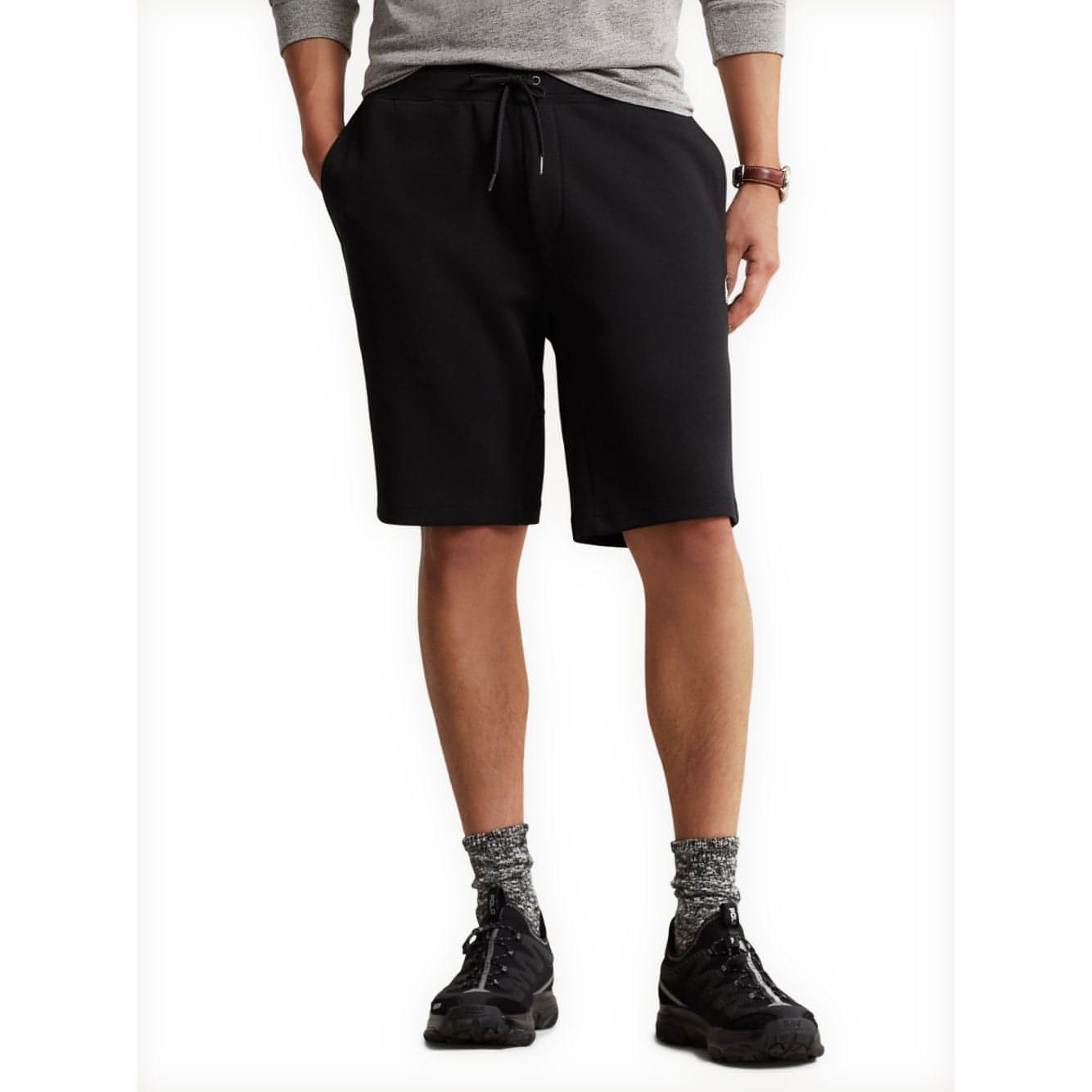 POLO RALPH LAUREN vyriški juodi marškinėliai trumpomis rankovėmis Athletic shorts
