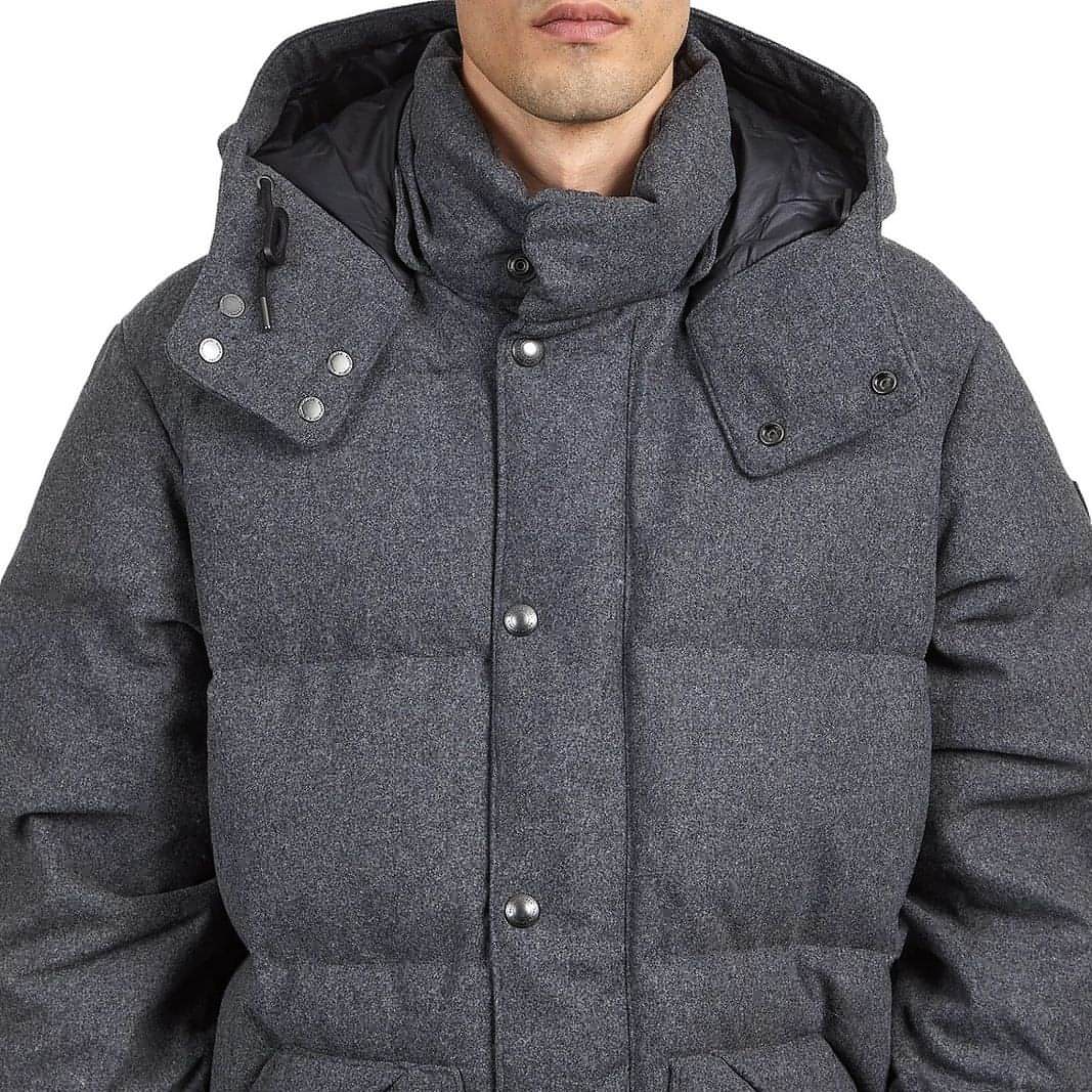 POLO RALPH LAUREN vyriškas pilkas paltas Boulder coat
