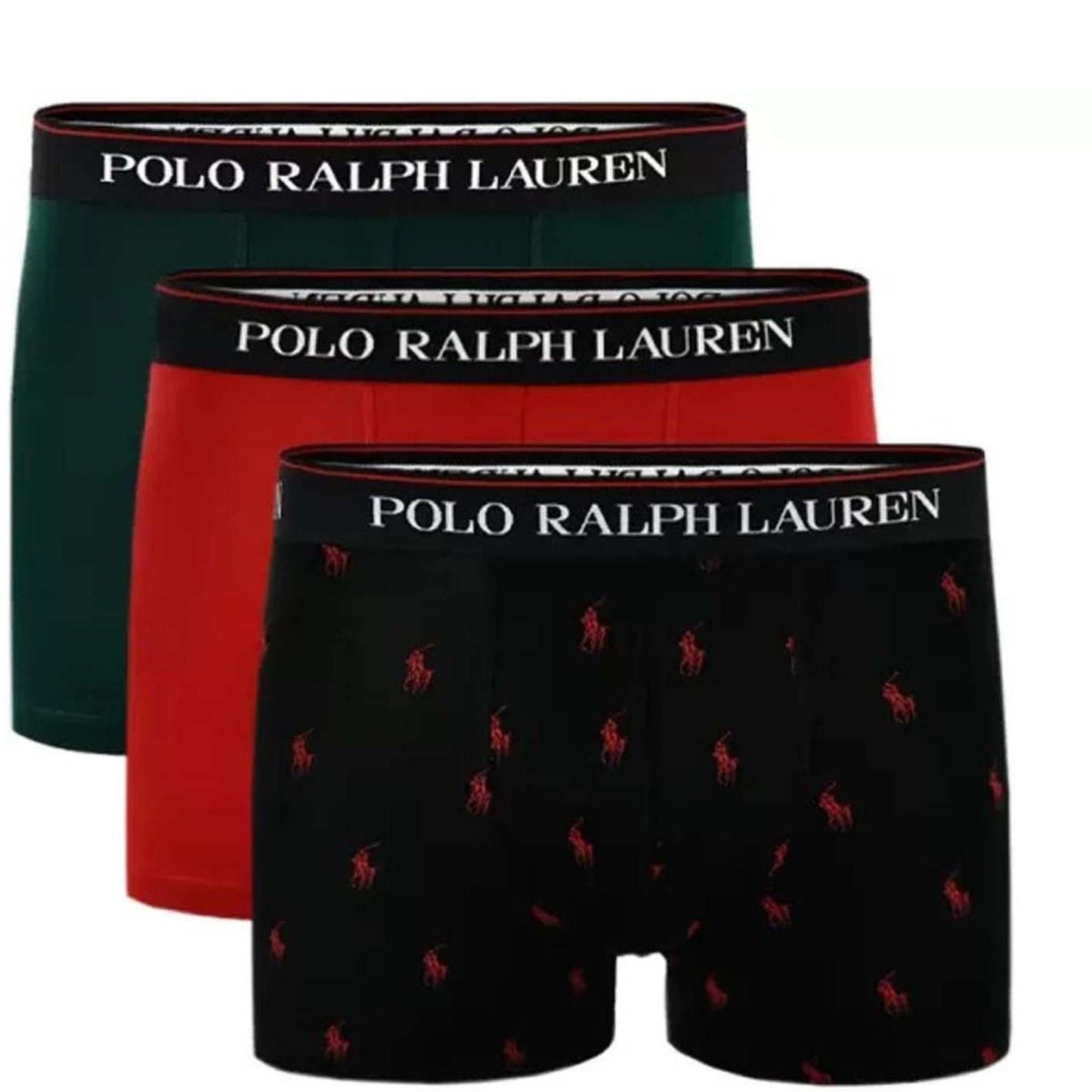 POLO RALPH LAUREN vyriški spalvoti apatiniai Classic 3 pack trunk