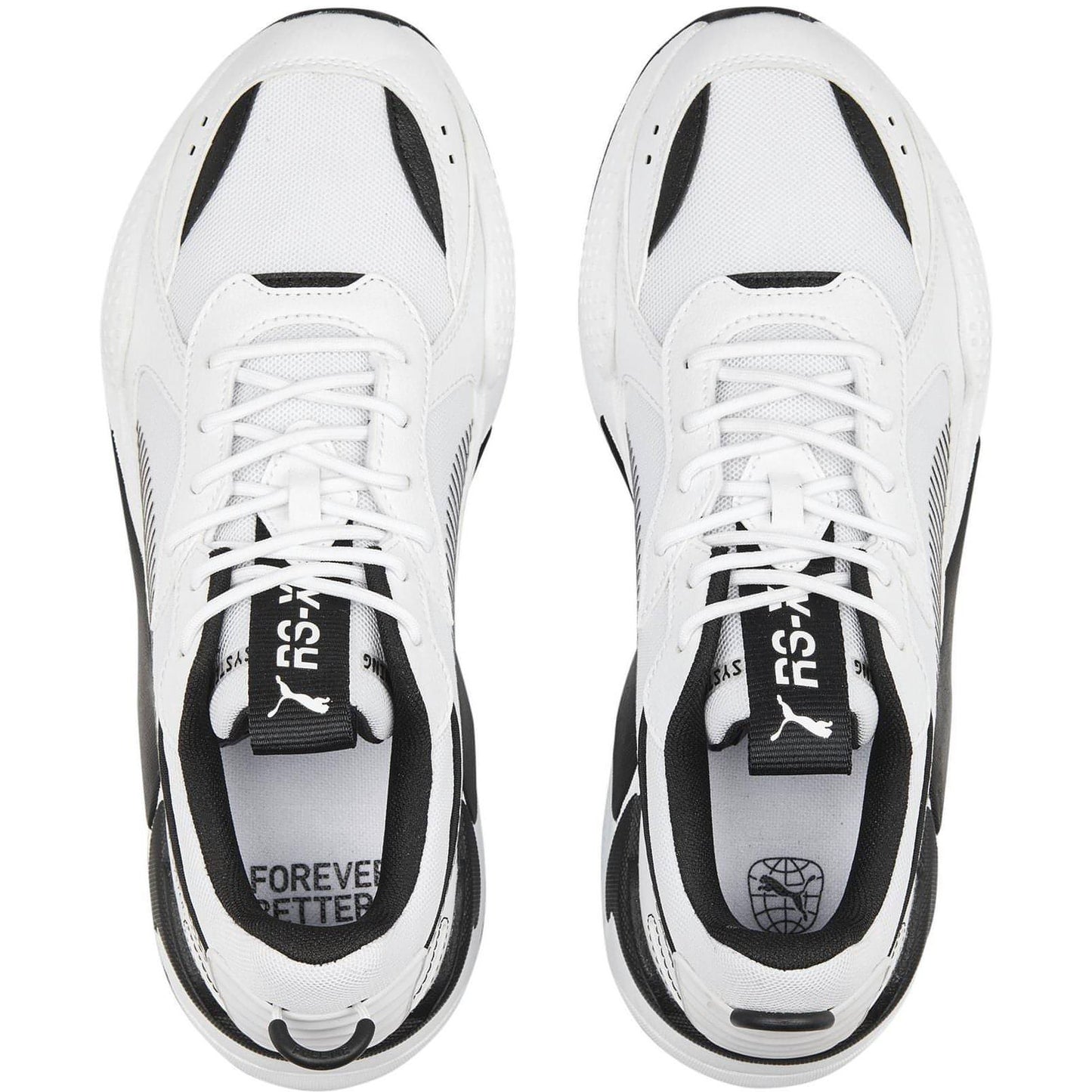 PUMA vyriški balti laisvalaikio batai RS-X B&W sport shoe