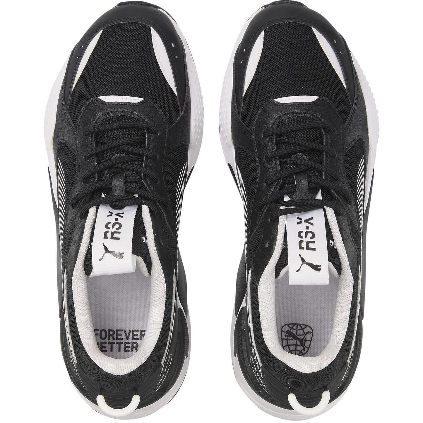 PUMA vyriški juodi laisvalaikio batai RS-X B&W sport shoe