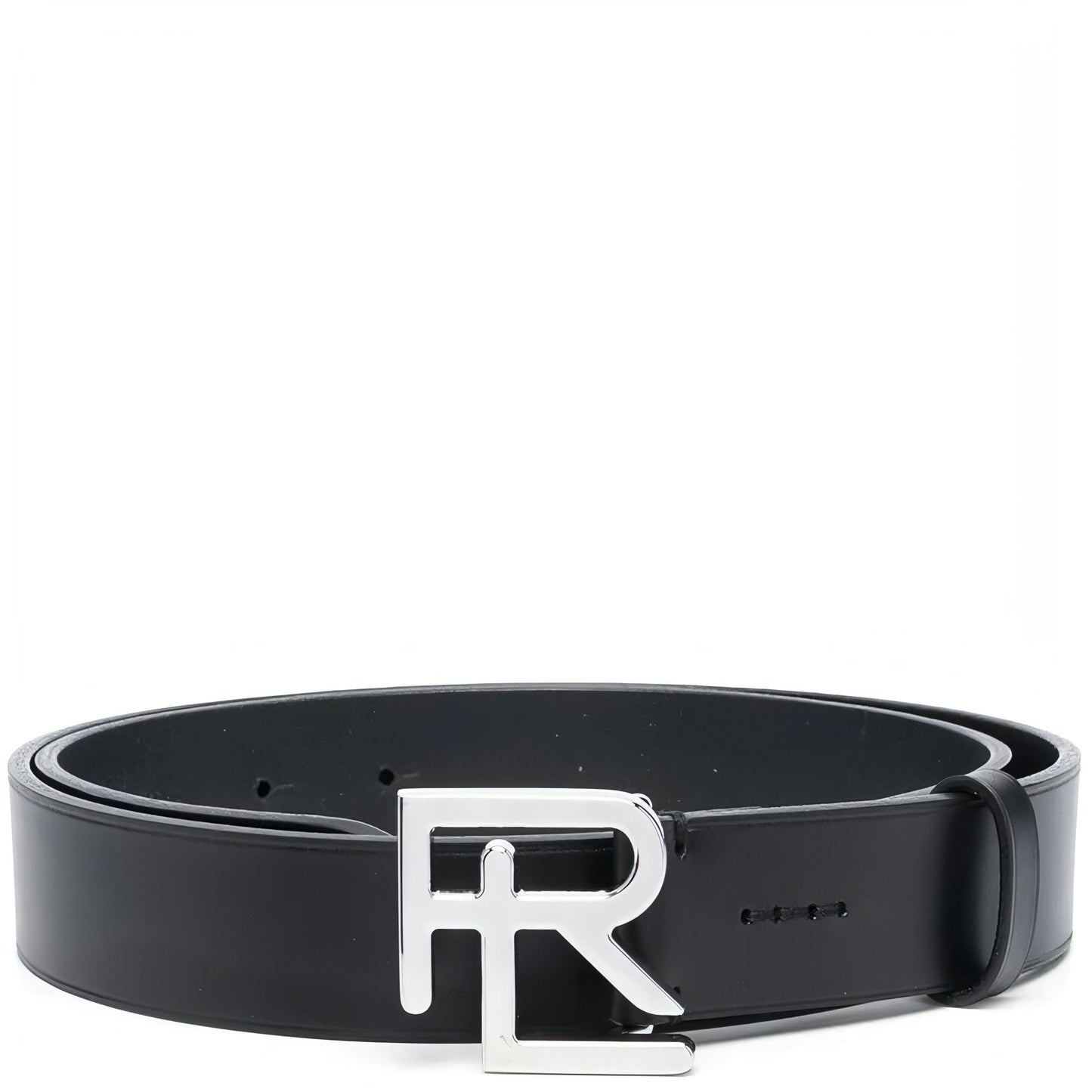 RALPH LAUREN PURPLE vyriškas juodas diržas 11/4 rl logo dress belt