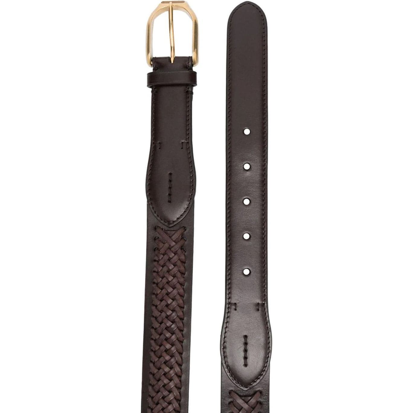 RALPH LAUREN vyriškas rudas diržas 30mm medium belt