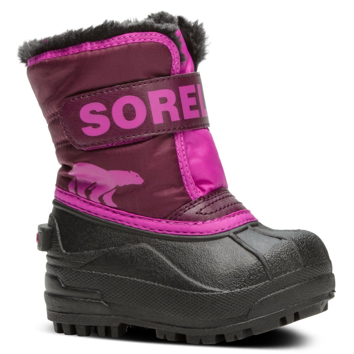 SOREL violetiniai aulinukai su pašiltinimu mergaitėms CHILDRENS SNOW COMMANDER™ booties