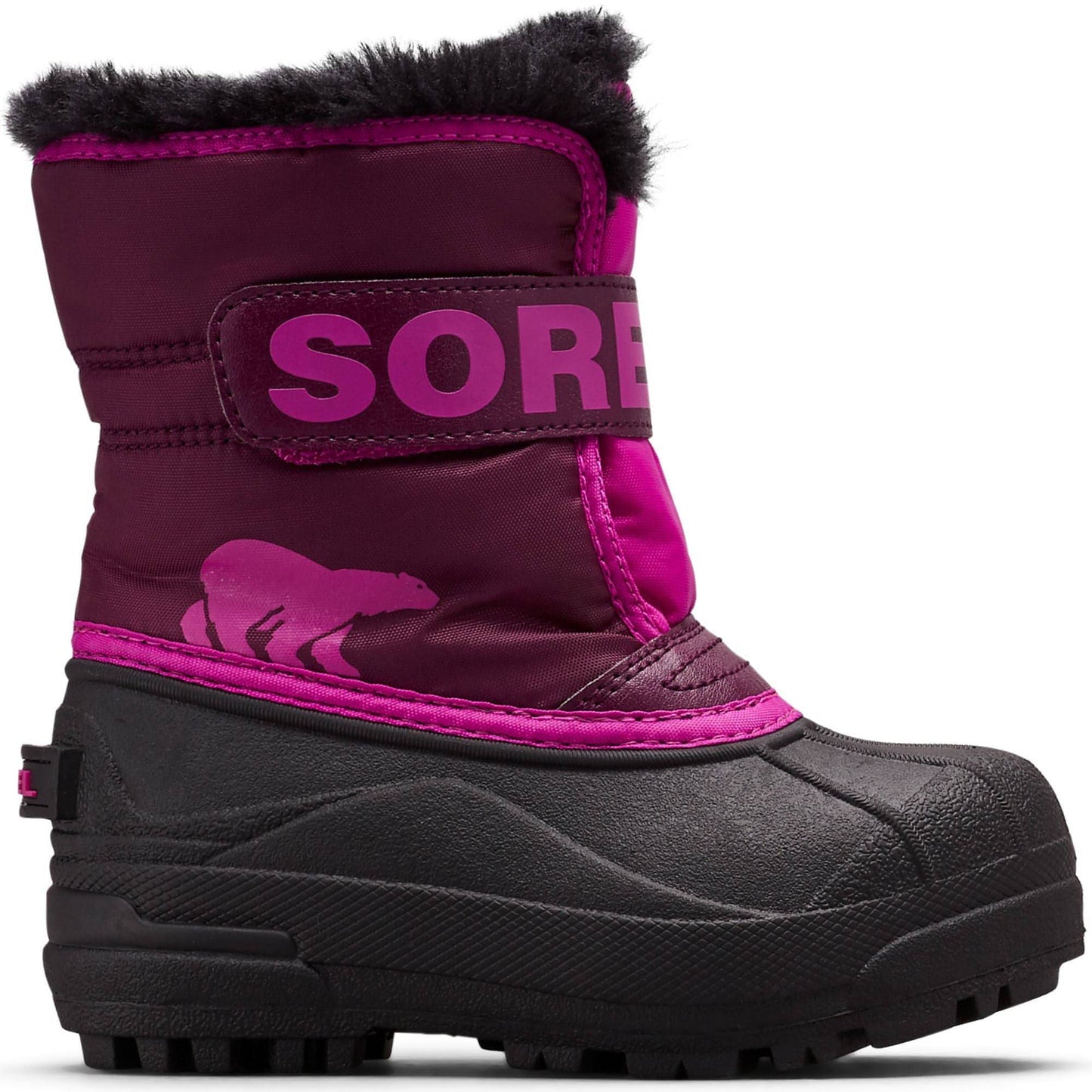 SOREL violetiniai aulinukai su pašiltinimu mergaitėms CHILDRENS SNOW COMMANDER™ booties