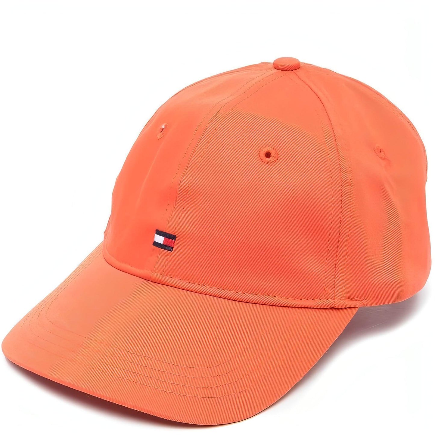 TOMMY HILFIGER moteriška oranžinė kepurė ESSENTIAL FLAG CAP