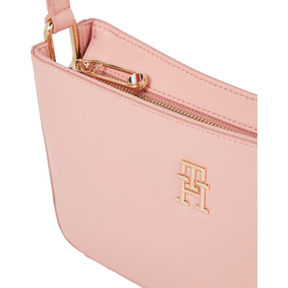 TOMMY HILFIGER moteriška rožinė rankinė per petį Timeless shoulder bag